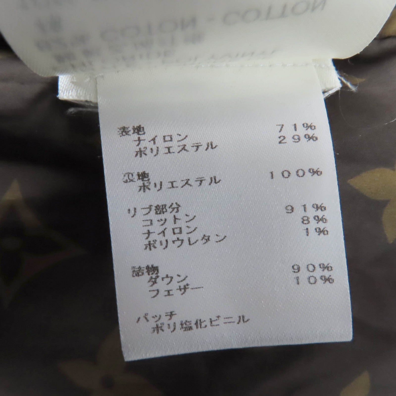 ルイヴィトン ダウンジャケット モノグラムダウンジャケット