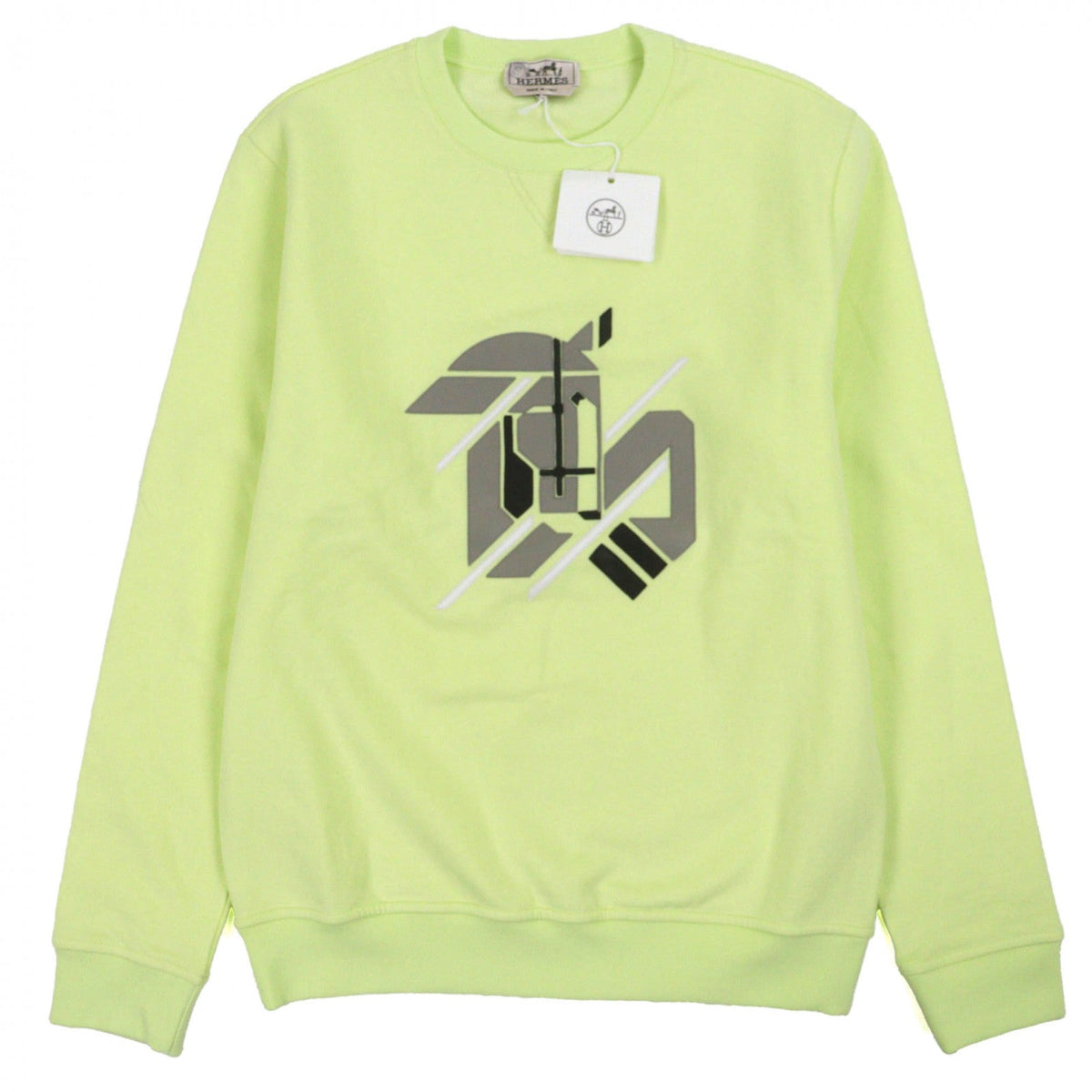 エルメス Chevaux en Symmetry コットン XS スウェット
