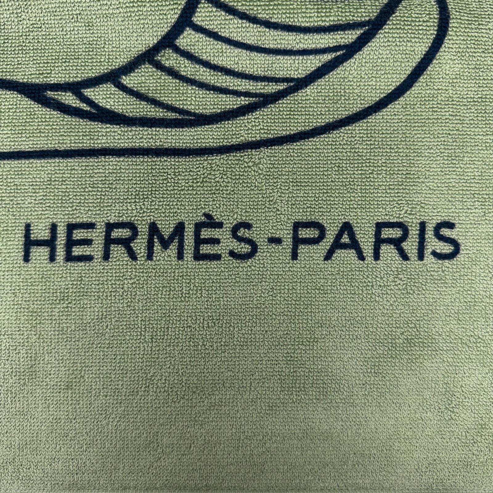 エルメス Yachting Plage Teresa コットンタオル