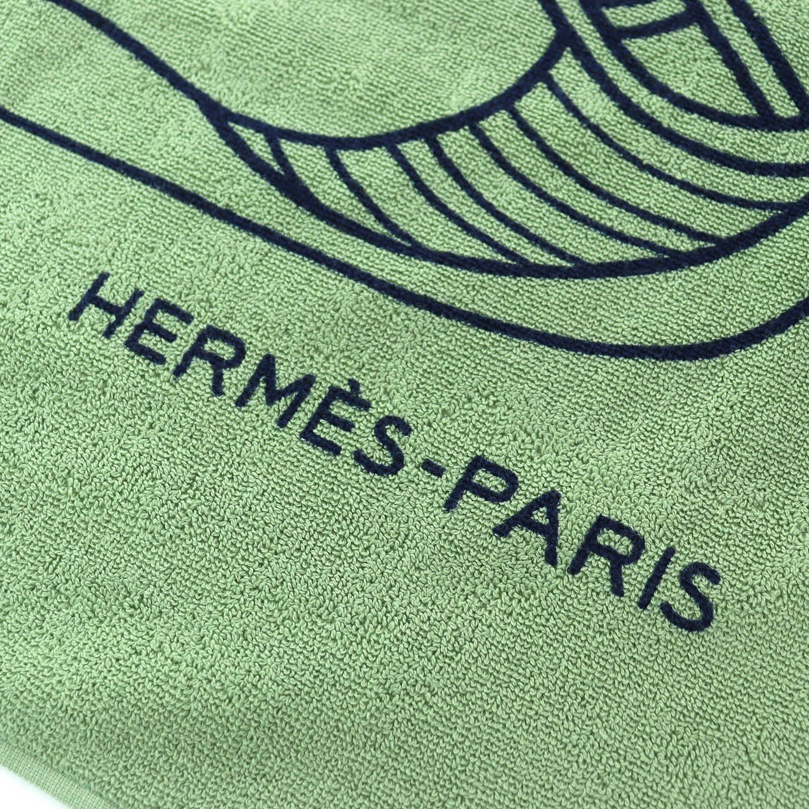 エルメス Yachting Plage Teresa コットンブランケット