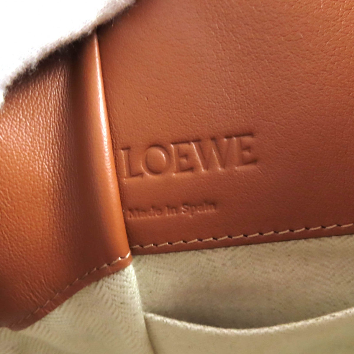 ロエベ ハンモックドローストリングミニ レザー2wayショルダーバッグ