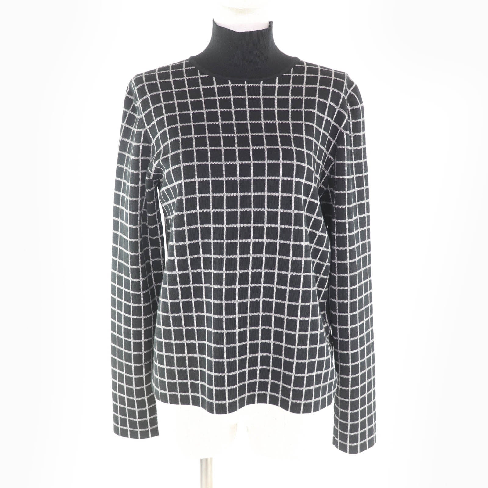 エルメス カシミヤシルク混ニットハイネックセーター40