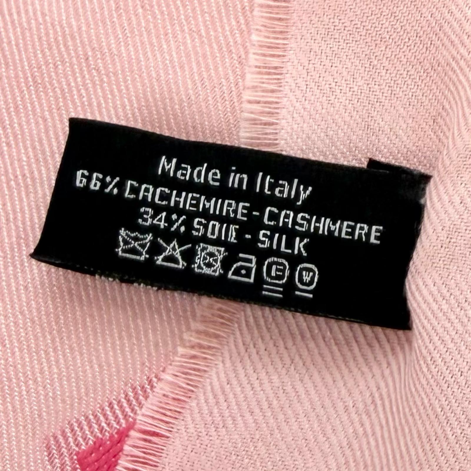 シャネル カシミヤ シルク ストール