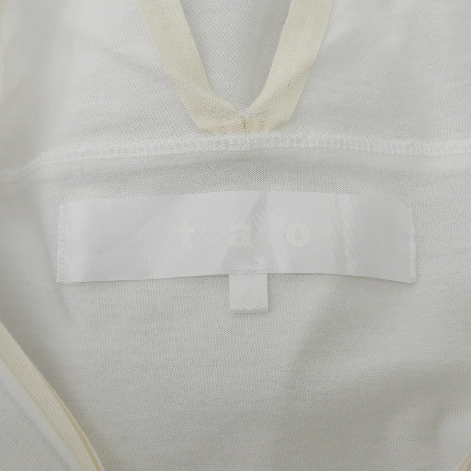 タオコムデギャルソン コットン長袖Tシャツ