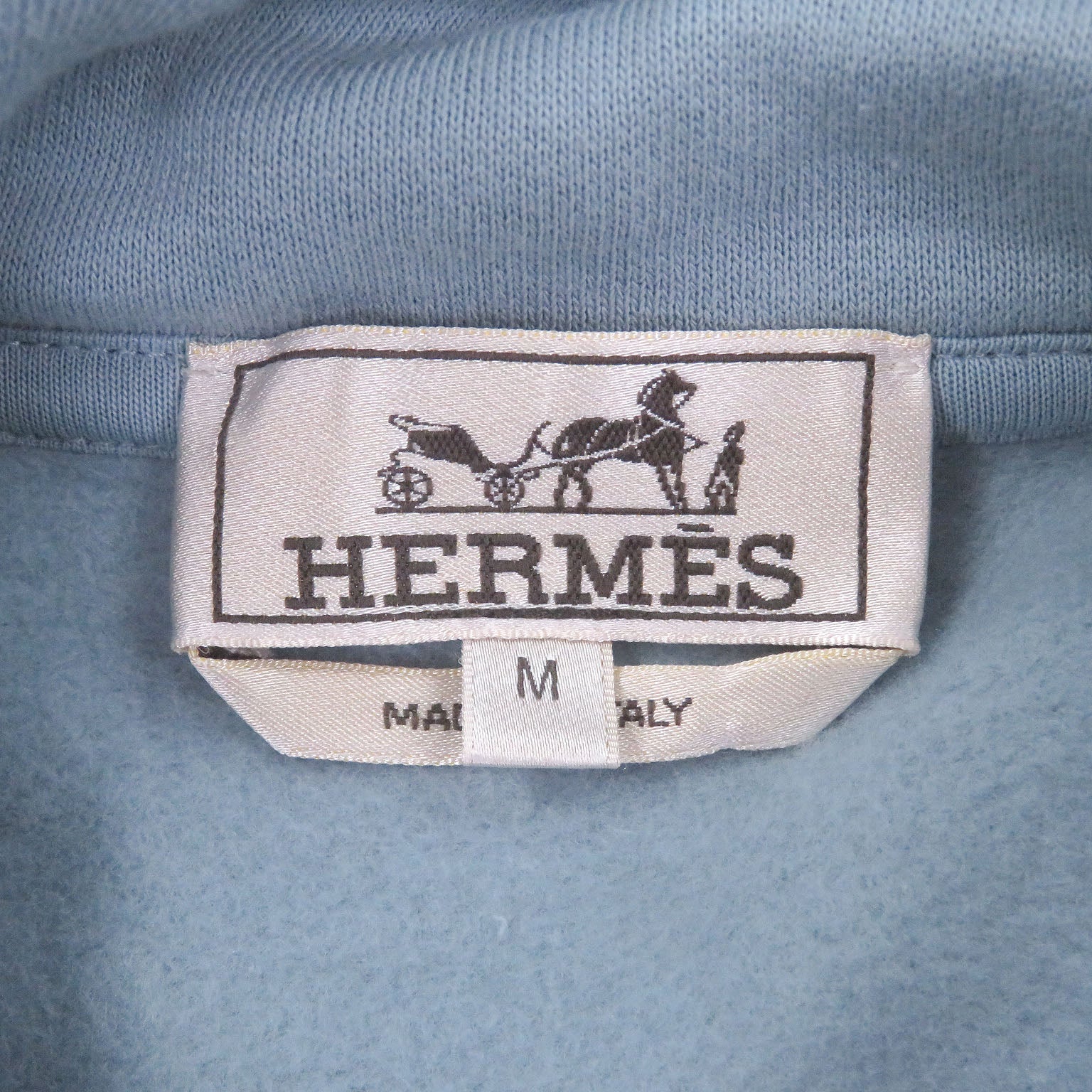 エルメス Super H Horse ラムレザー パッチフーディ