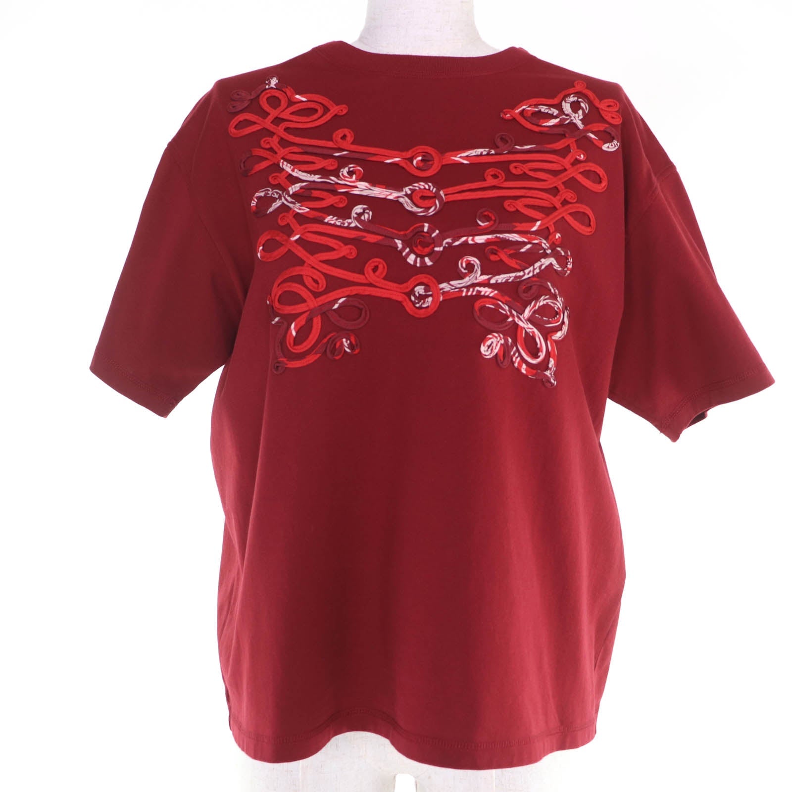 エルメス シルク コットン 半袖Tシャツ40