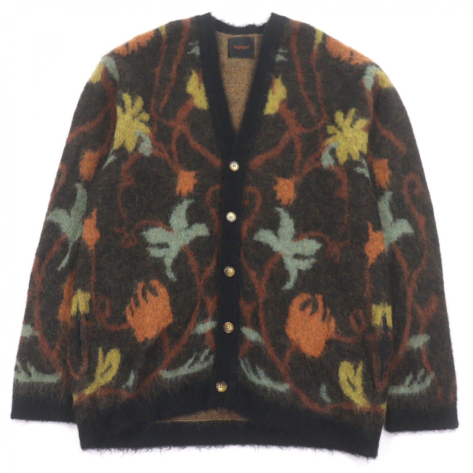 Taiga Igari BOUQUET CARDIGAN モヘアカーディガン