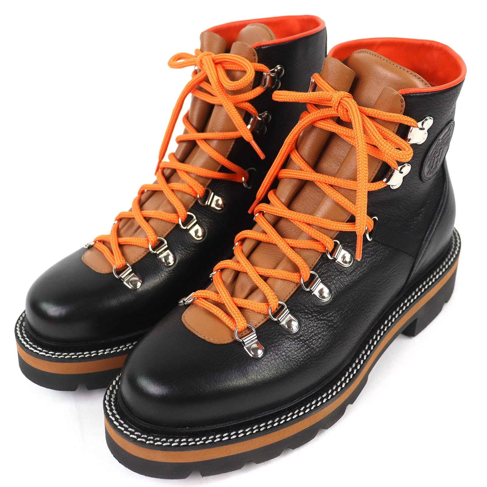エルメス Hike H トレッキング レザー ブーツ