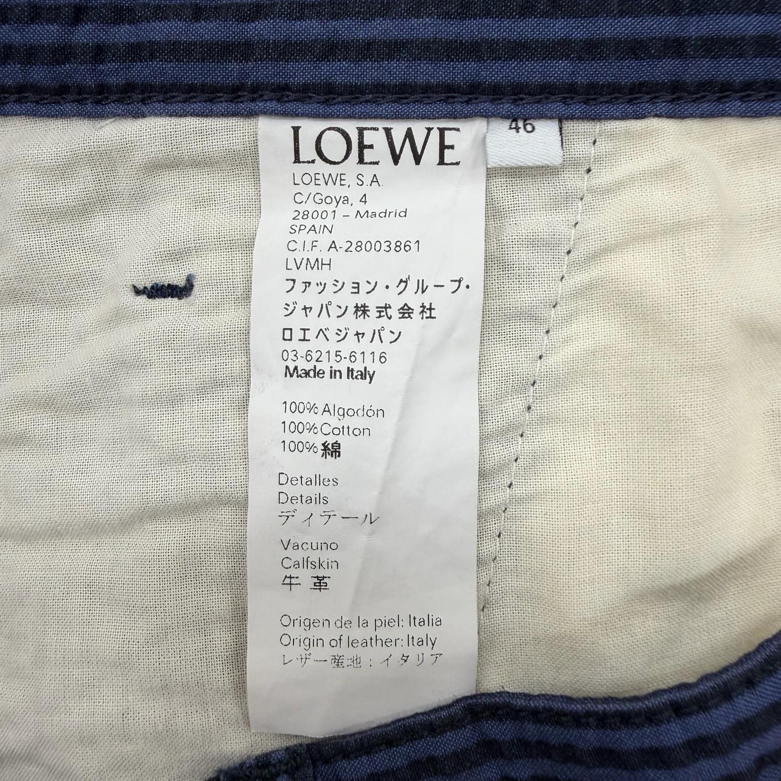 ロエベ コットンパンツ