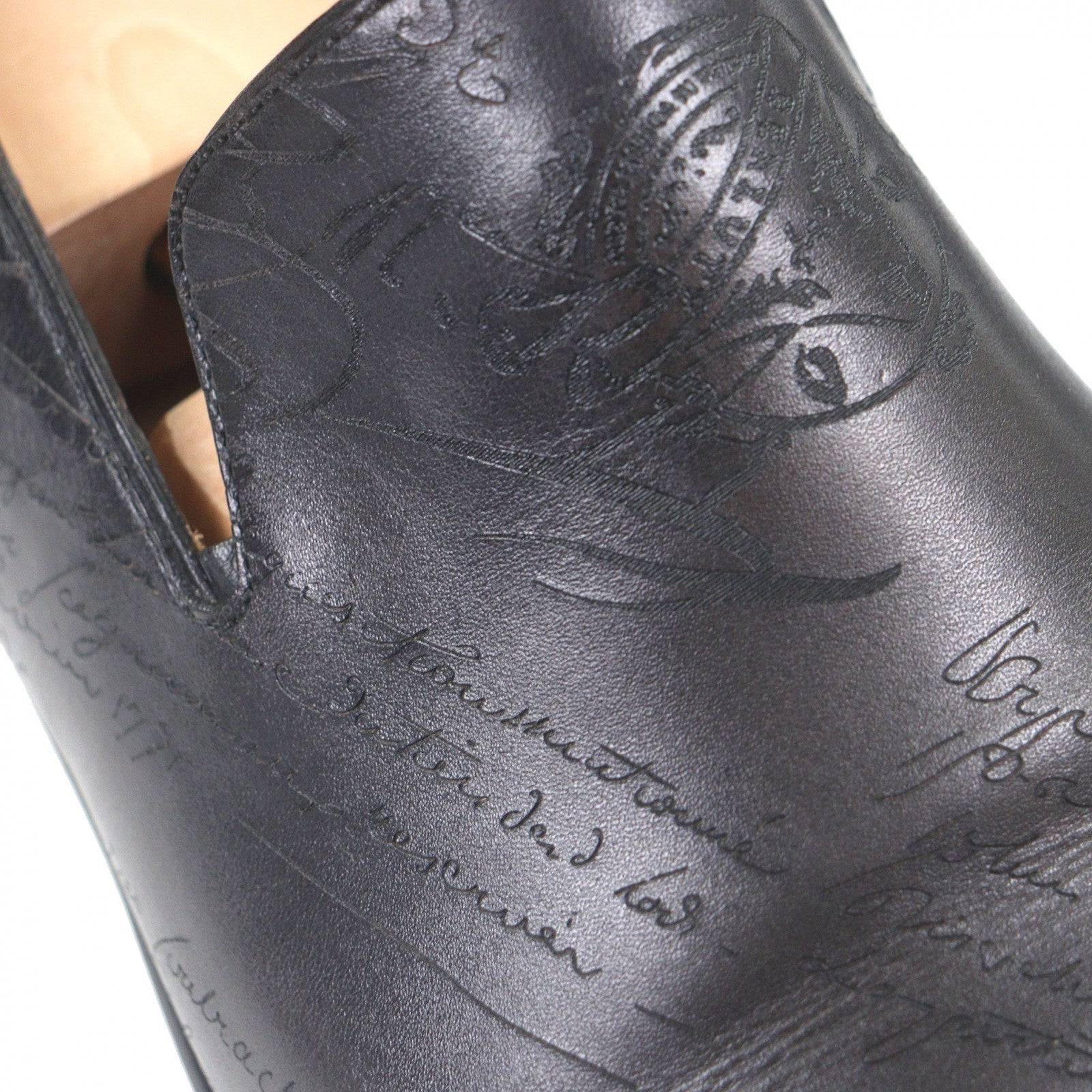 ベルルッティ Gare Cursive Calligraphy ヴェネチアカーフローファー