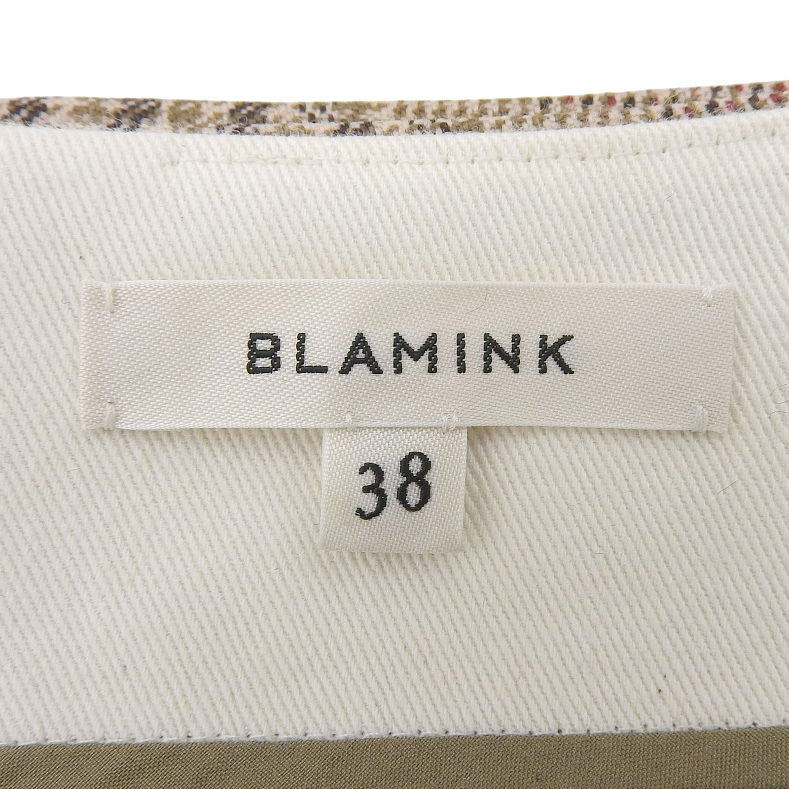 ブラミンク ウールスカート