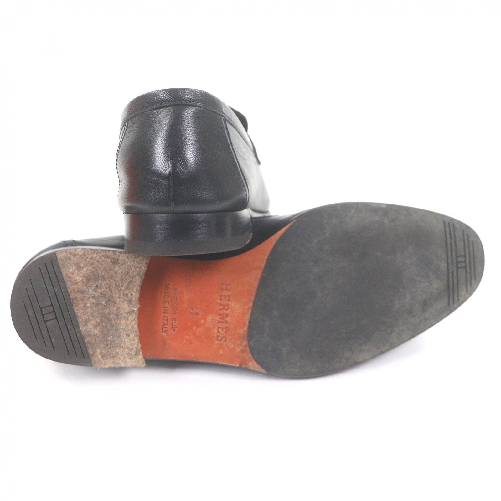 エルメス コンスタンス レザーローファー