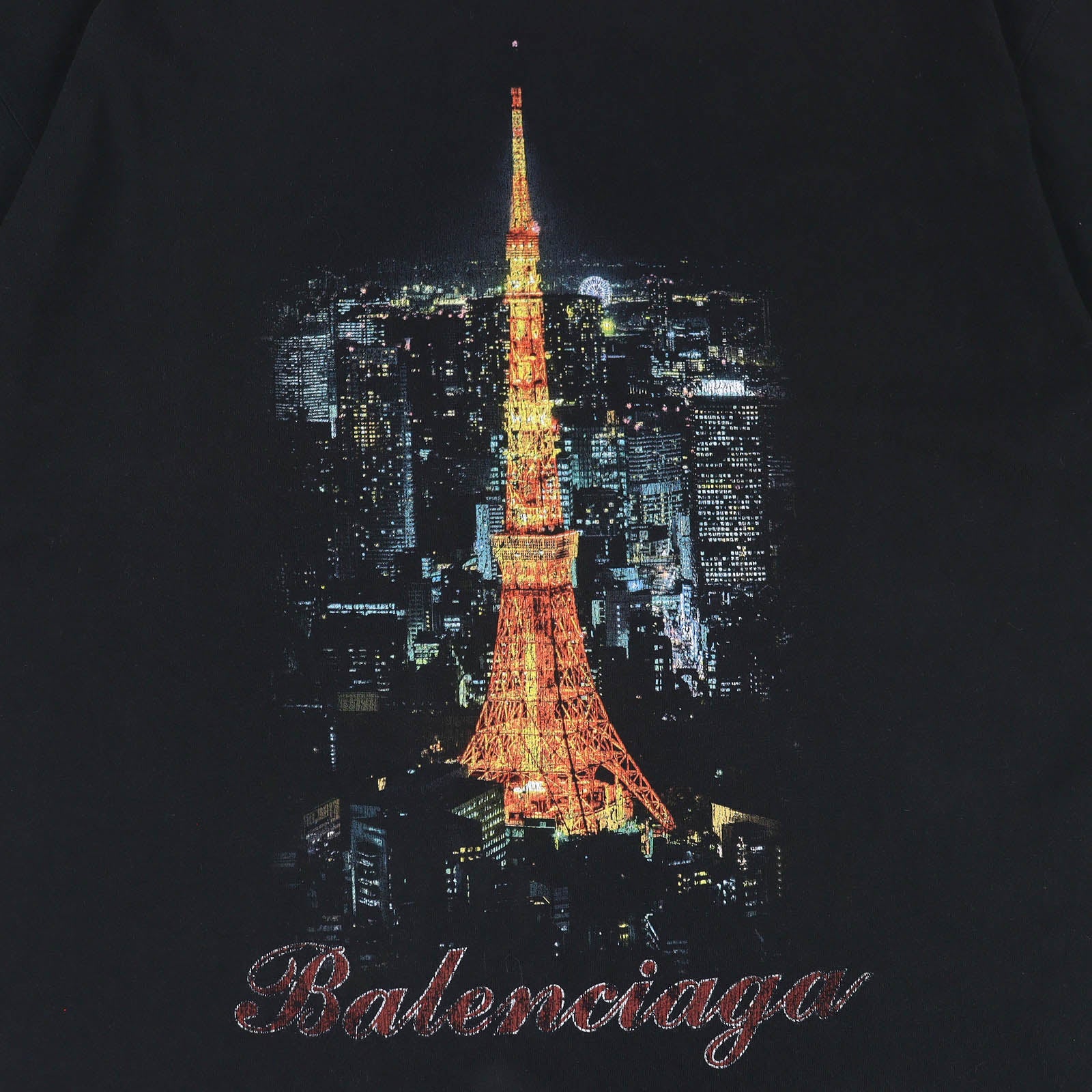 バレンシアガ コットン半袖Tシャツ 限定