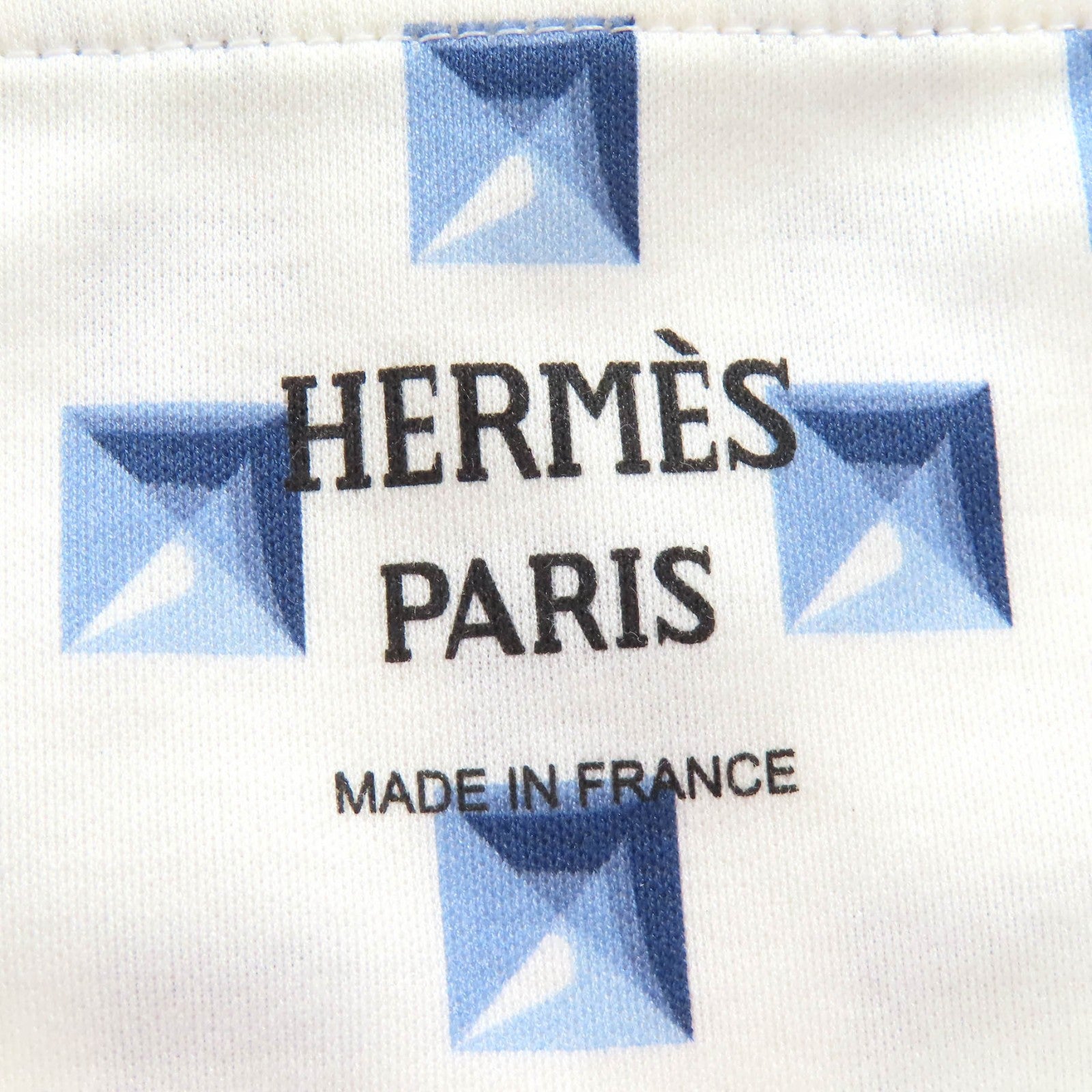 エルメス クルー メドール インターロック コットン Tシャツ38