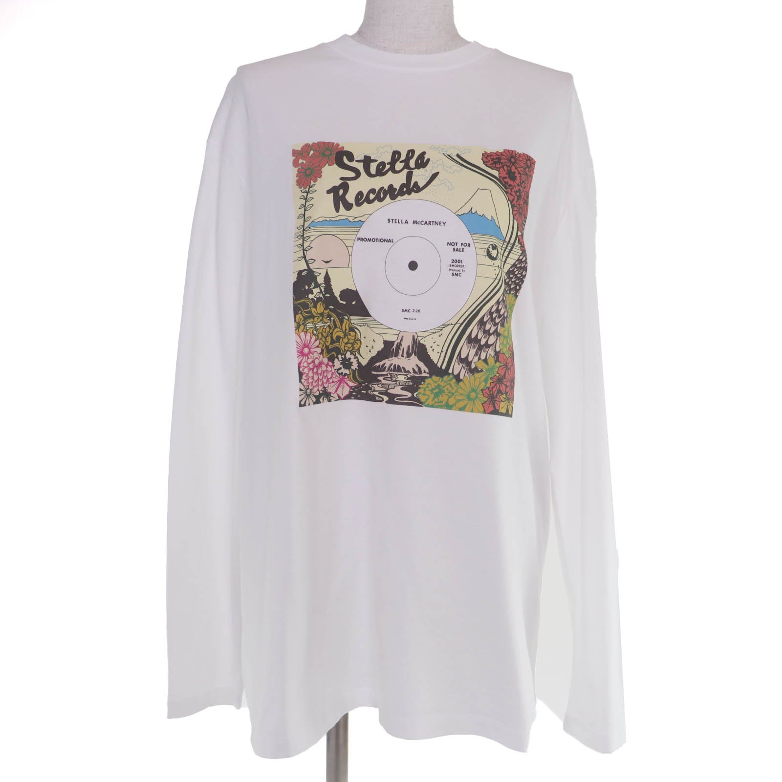 ステラマッカートニー コットン長袖Tシャツ