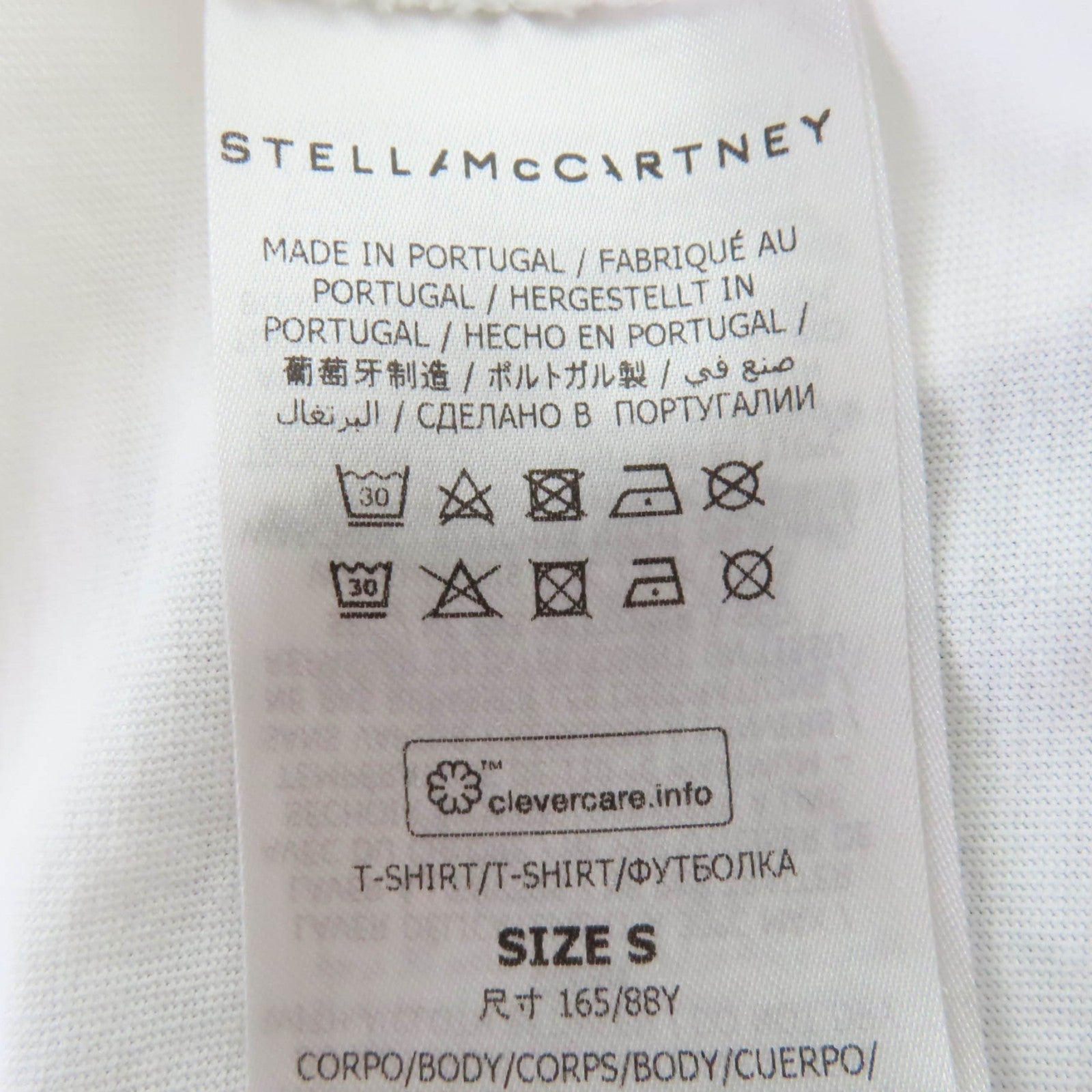 ステラマッカートニー コットン長袖Tシャツ