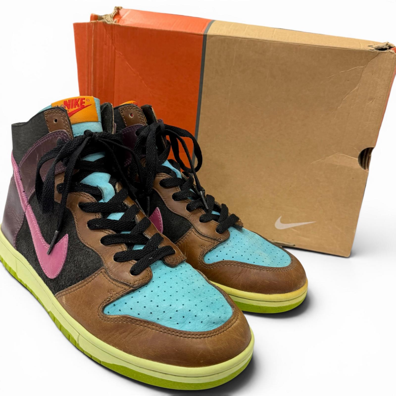 アンディフィーテッドナイキ DUNK HIGH NL レザースニーカー