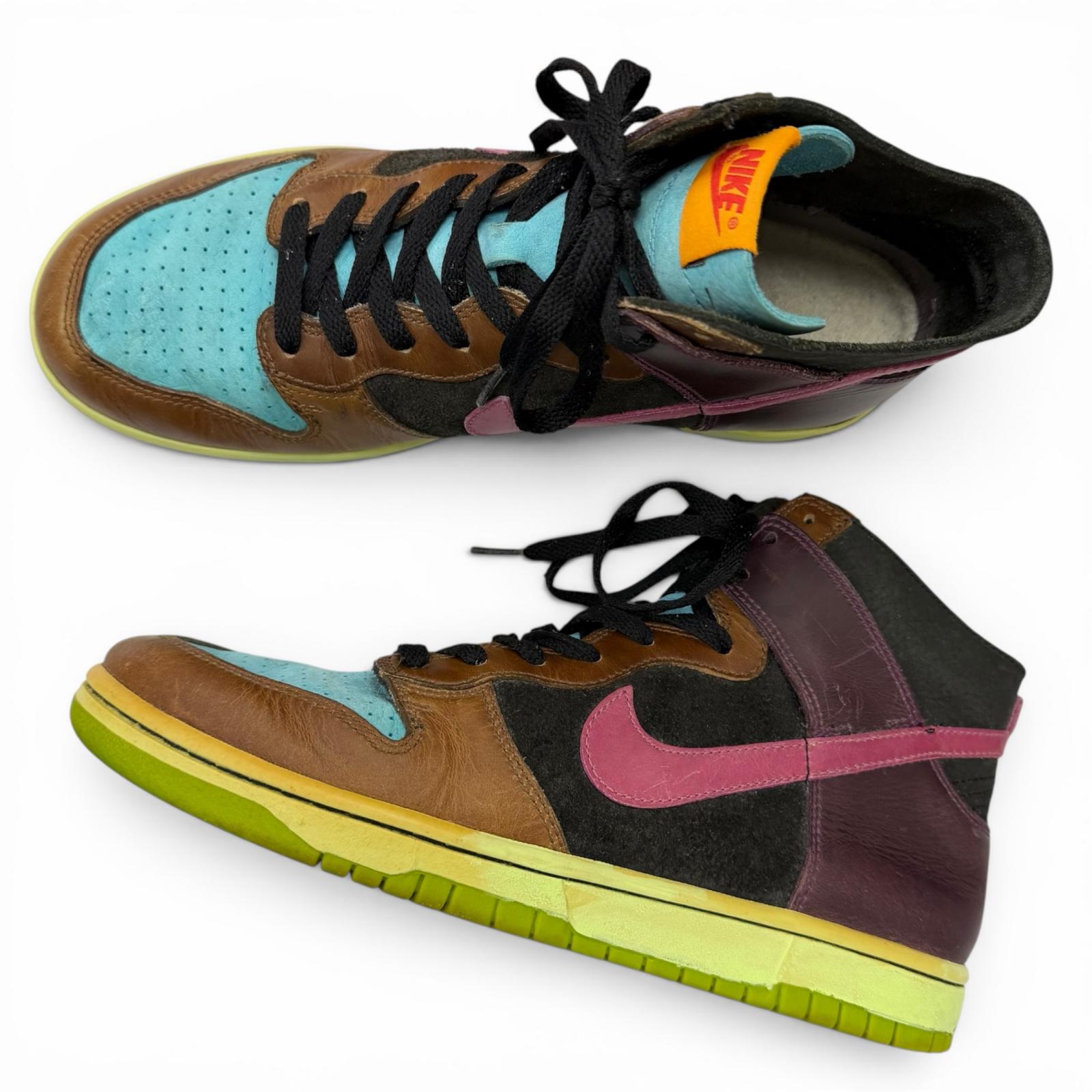 アンディフィーテッドナイキ DUNK HIGH NL レザースニーカー