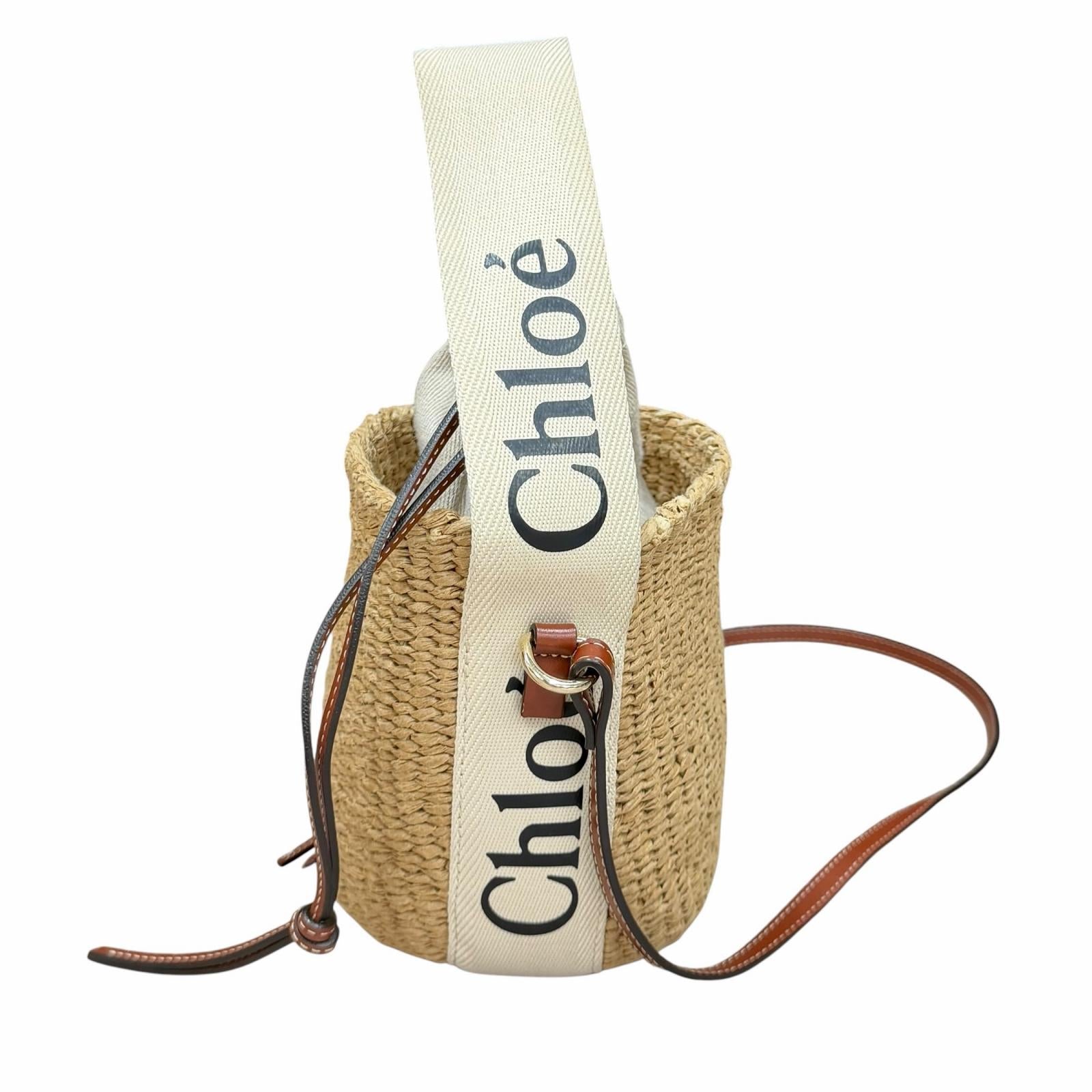 クロエ Woody Small Basket ショルダーバッグ