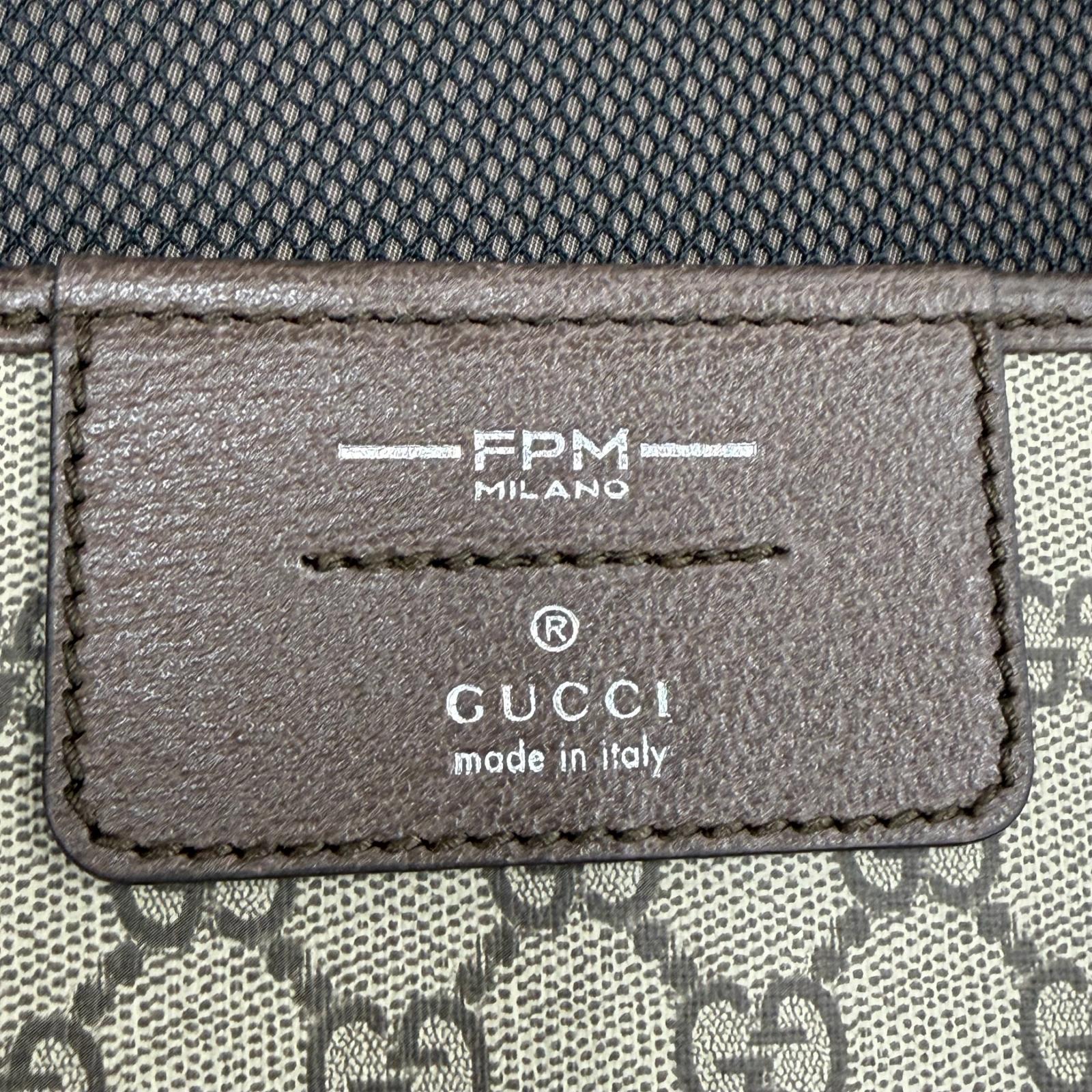 グッチFPMミラノGGスプリームアルミニウムキャビントロリー