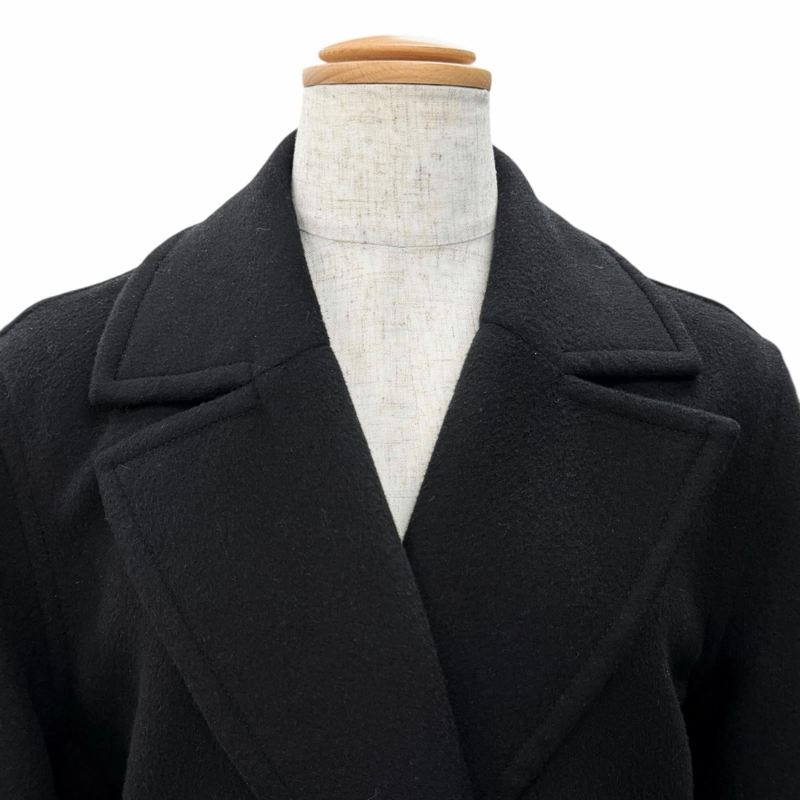 ルイヴィトン モノグラムダブルフェイス ウールシルクコート