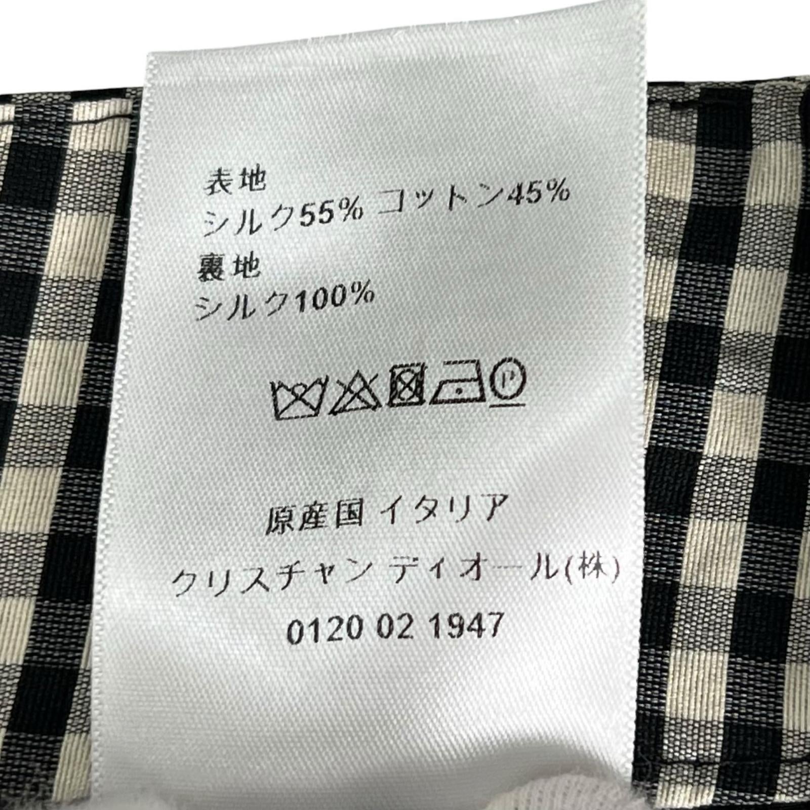 クリスチャンディオール シルクコットンショートパンツ