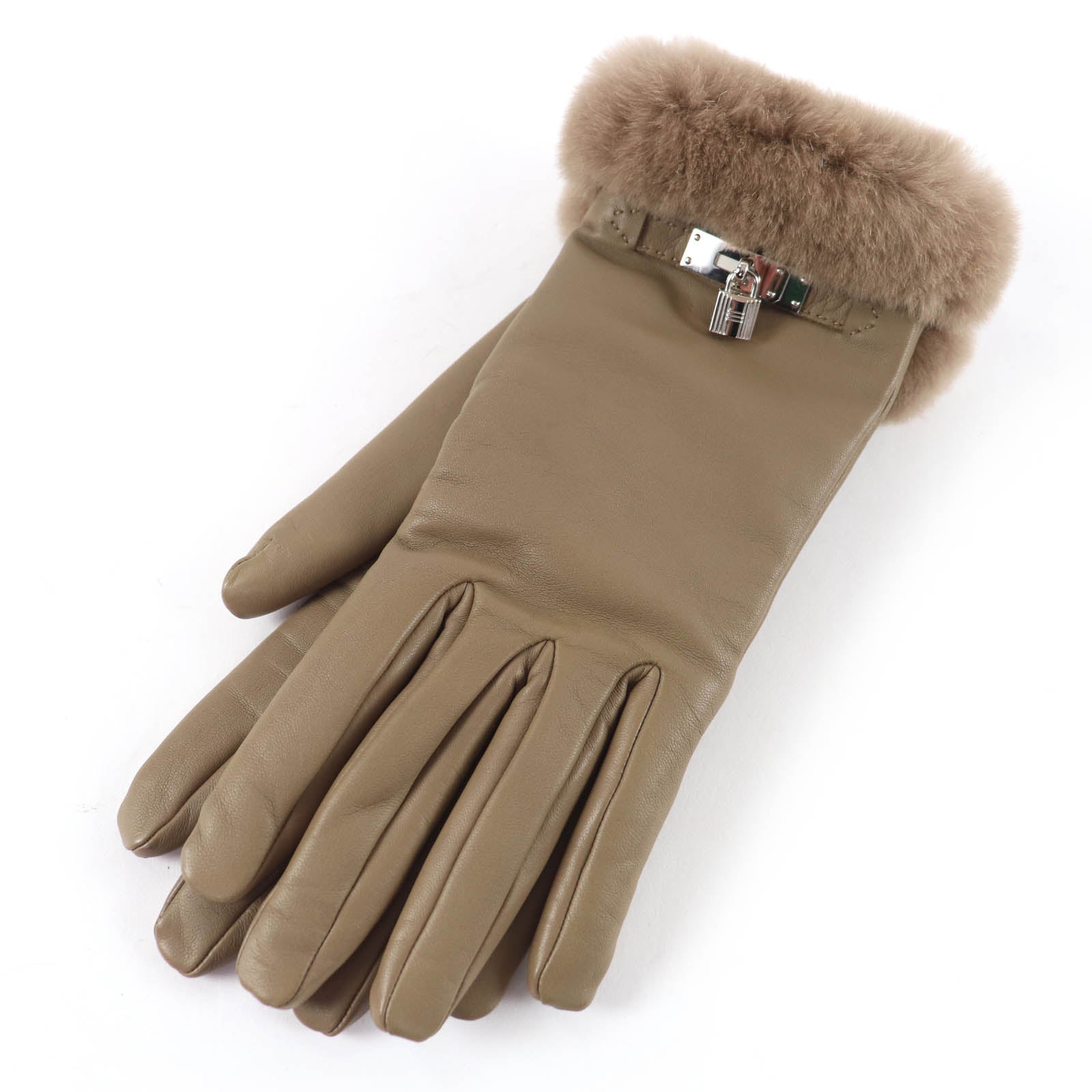 エルメス ケリー7.5 レザー 手袋