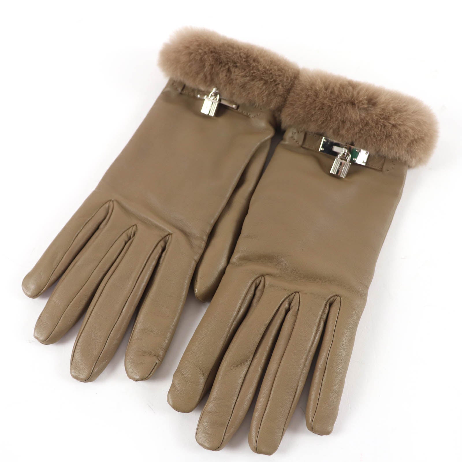 エルメス ケリー7.5 レザー 手袋