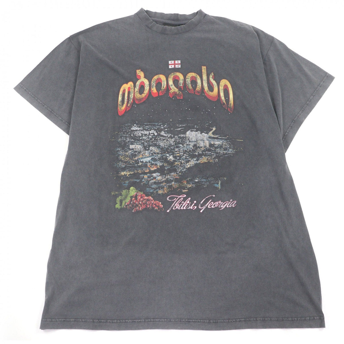 バレンシアガ Tbilisi コットンTシャツ