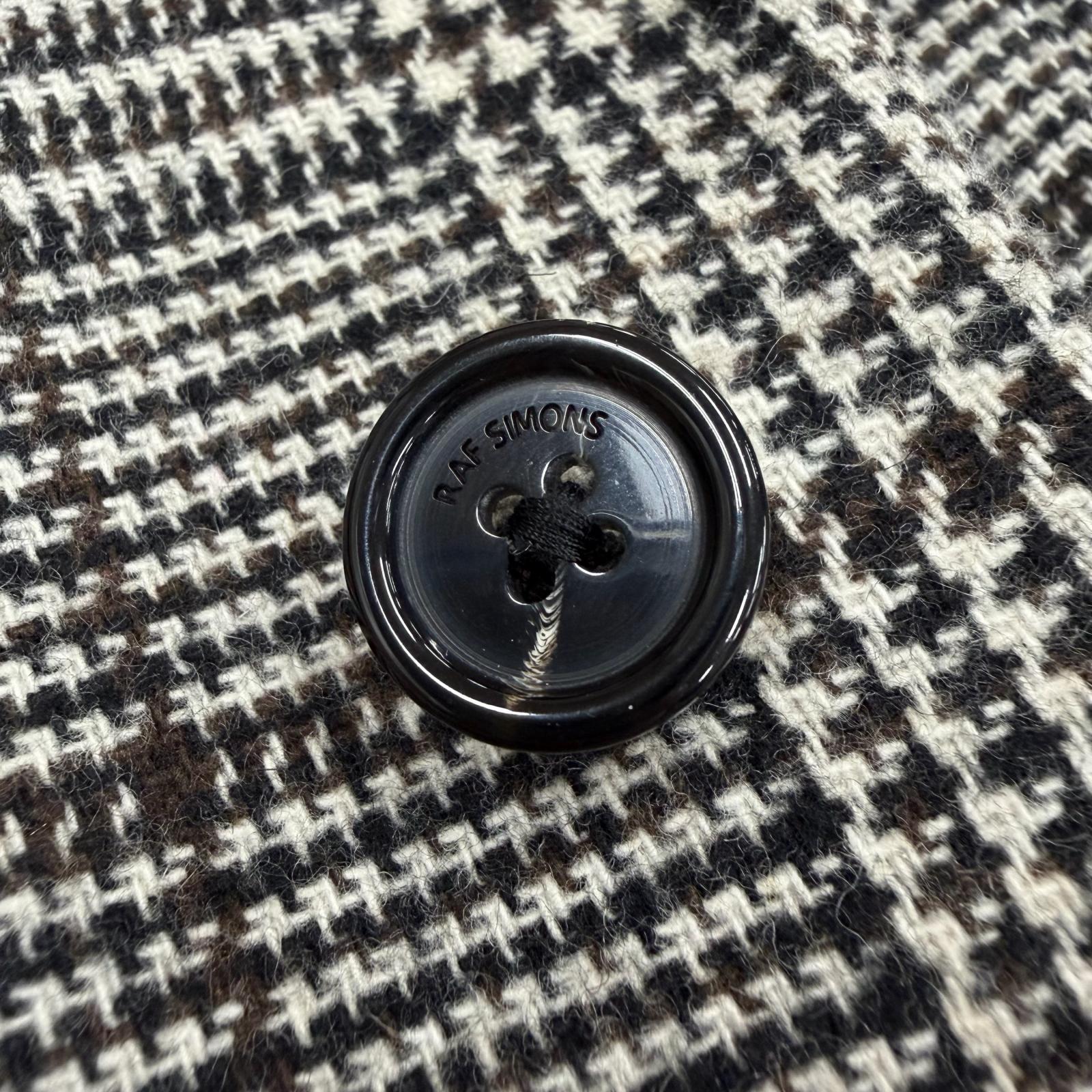ラフシモンズ ウールブレンドコート