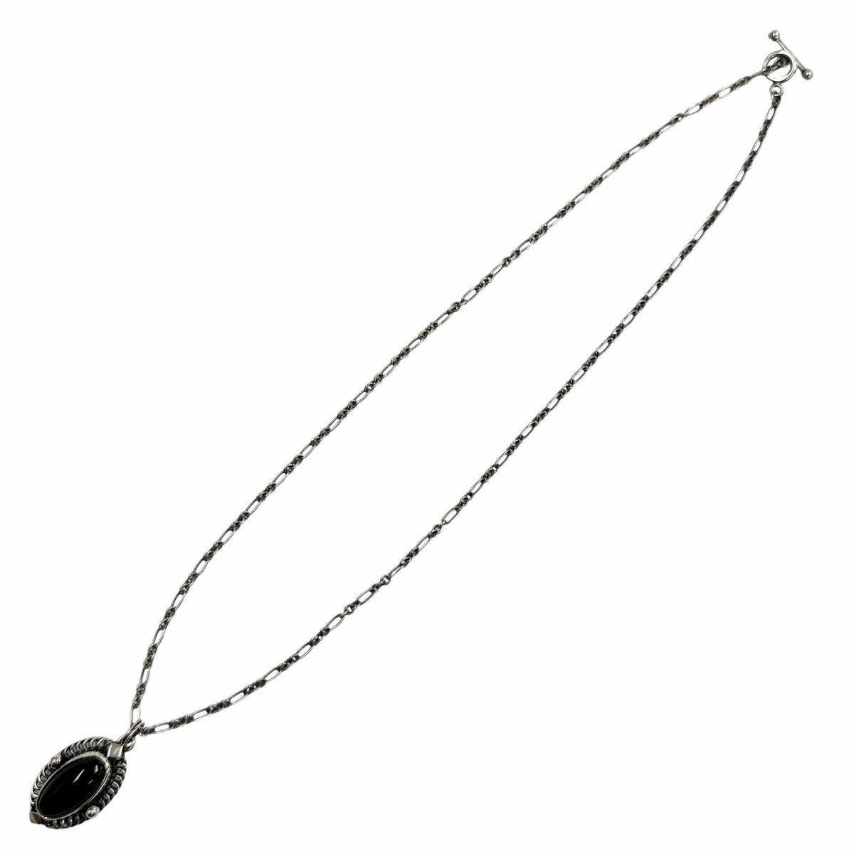 ジョージジェンセン 925 オニキスネックレス