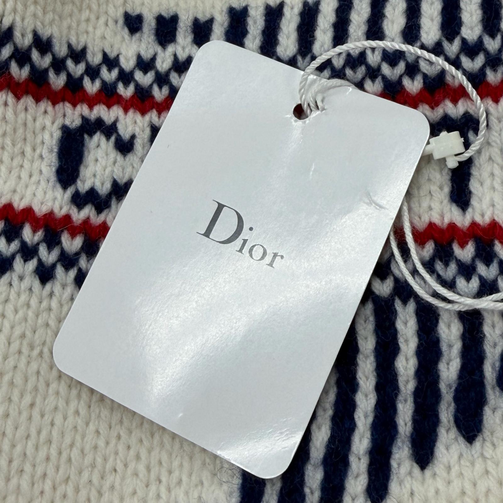 クリスチャンディオール Dior Alpes ウールカシミヤニットキャップ