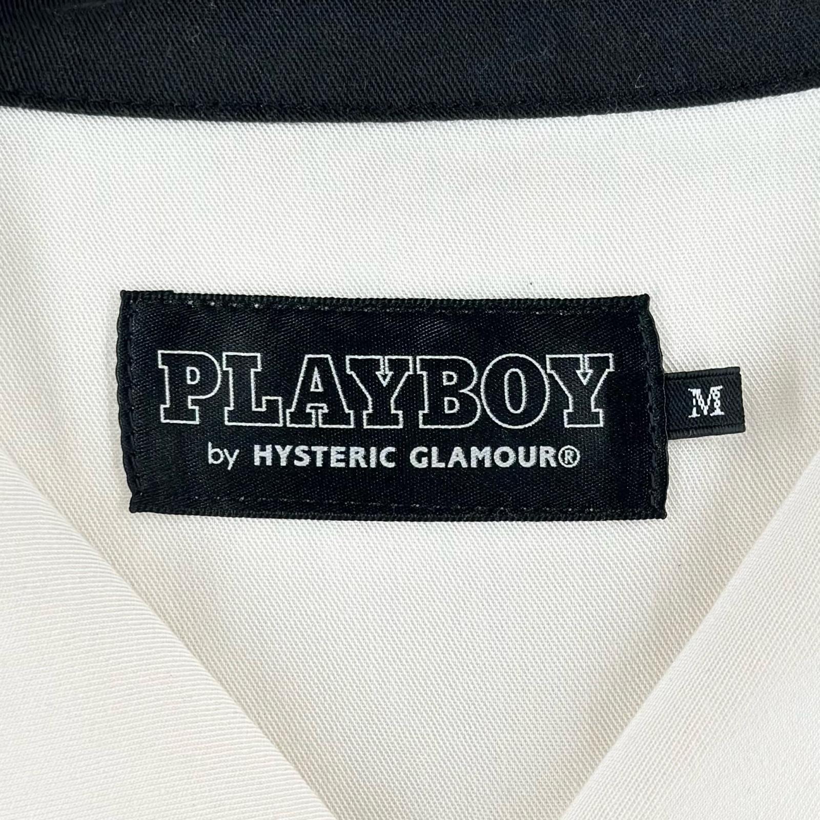 ヒステリックグラマー PLAYBOY レーヨンシャツ