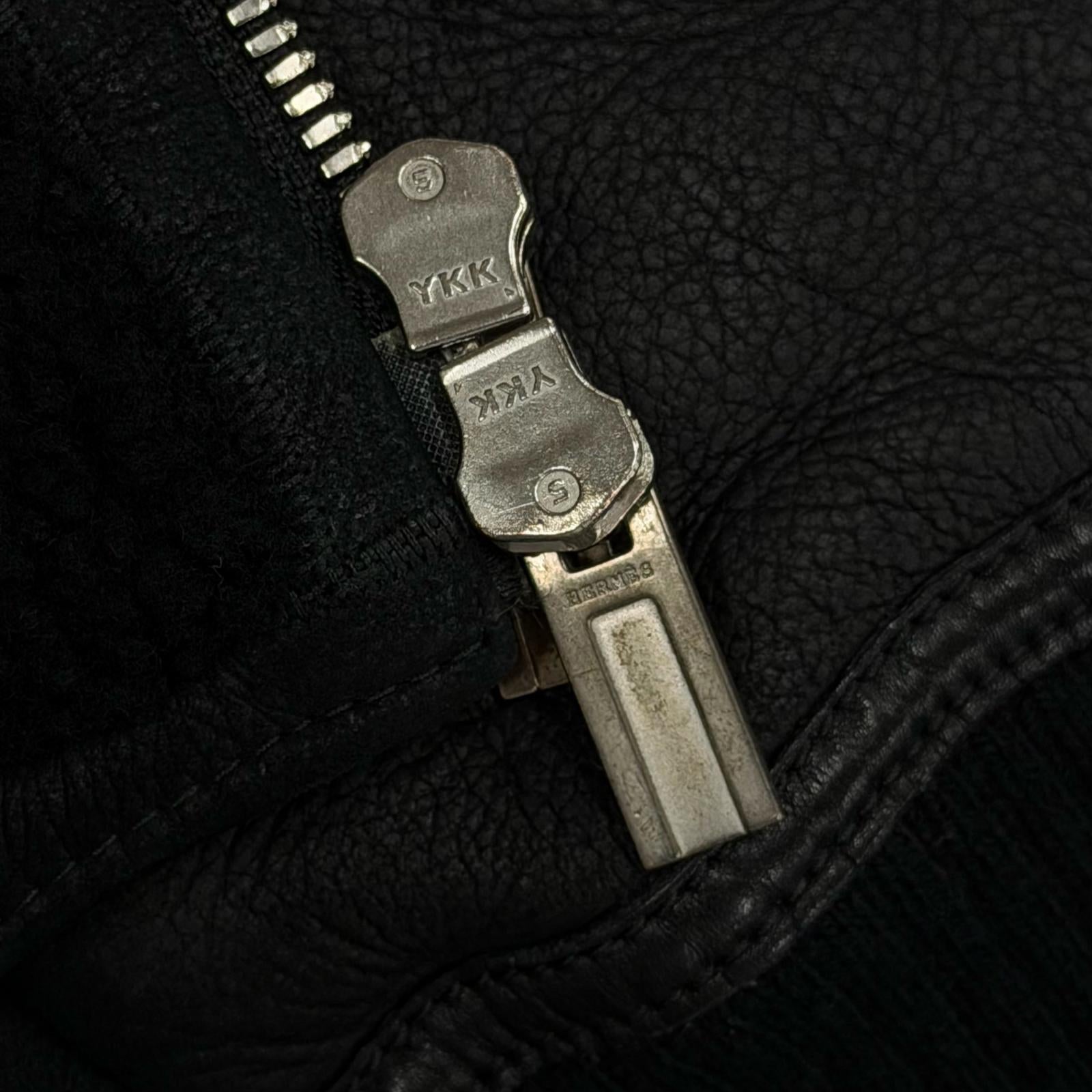 エルメス ムートンジャケット