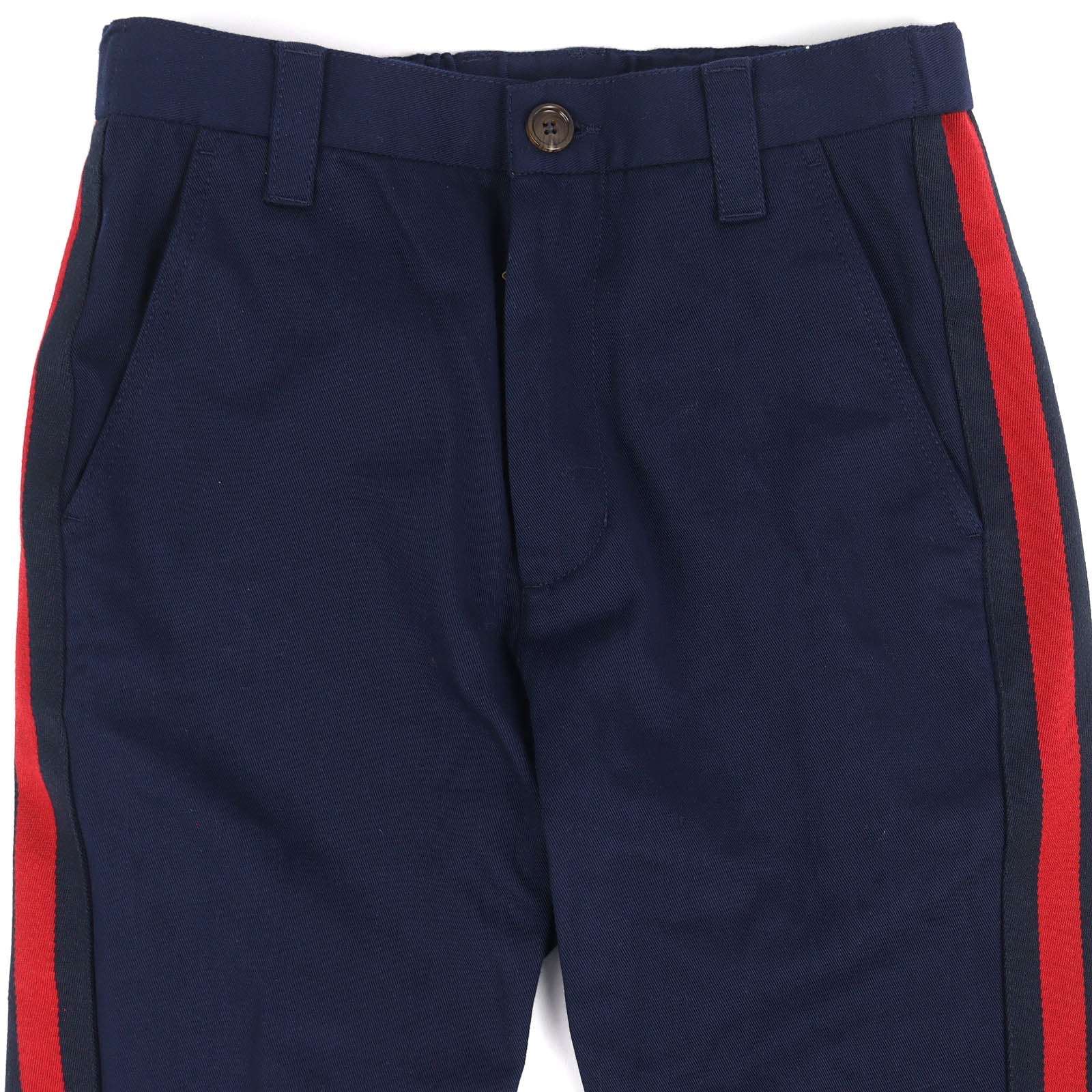 グッチ ロゴパッチ コットン トラックパンツ