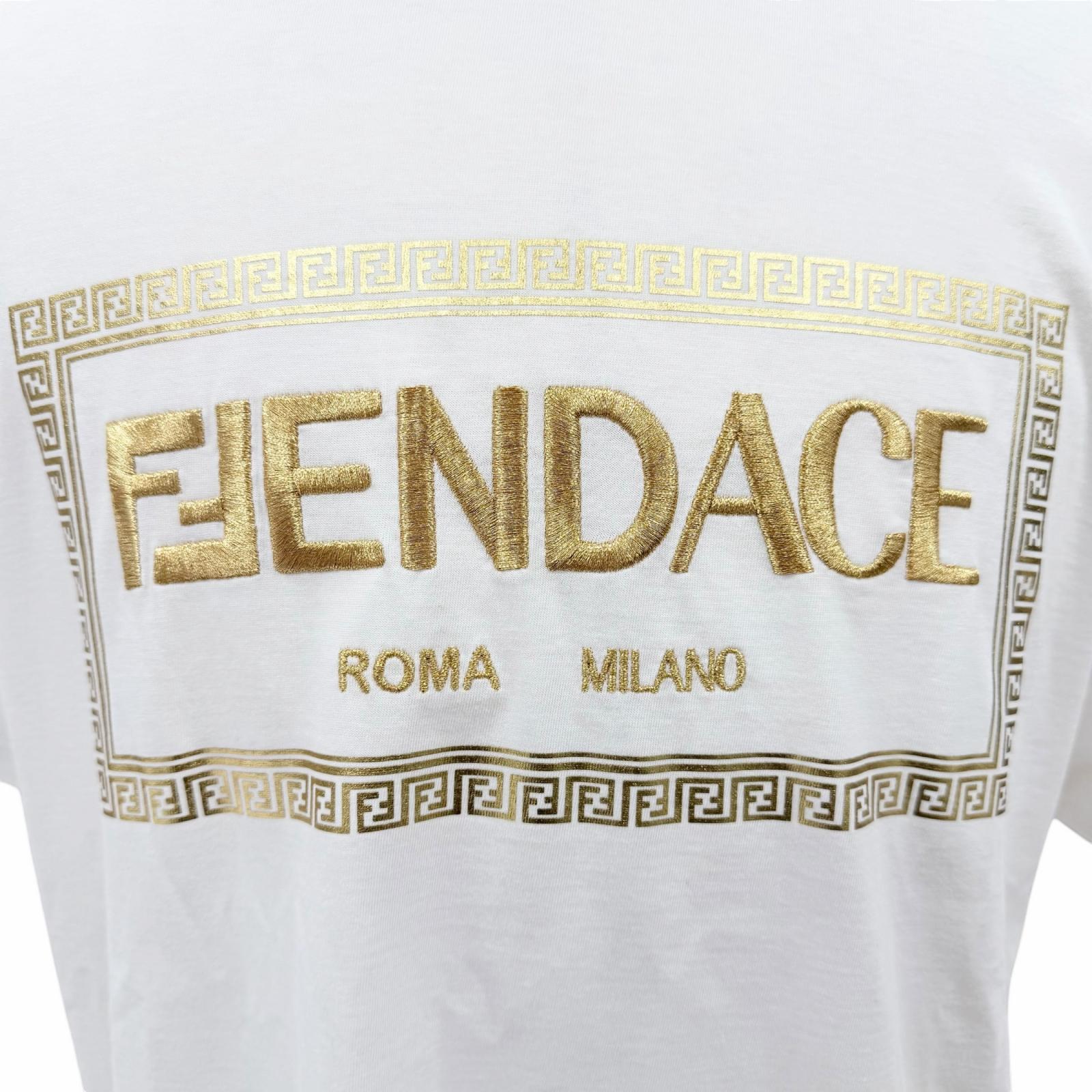 フェンダーチェ コットン半袖Tシャツ