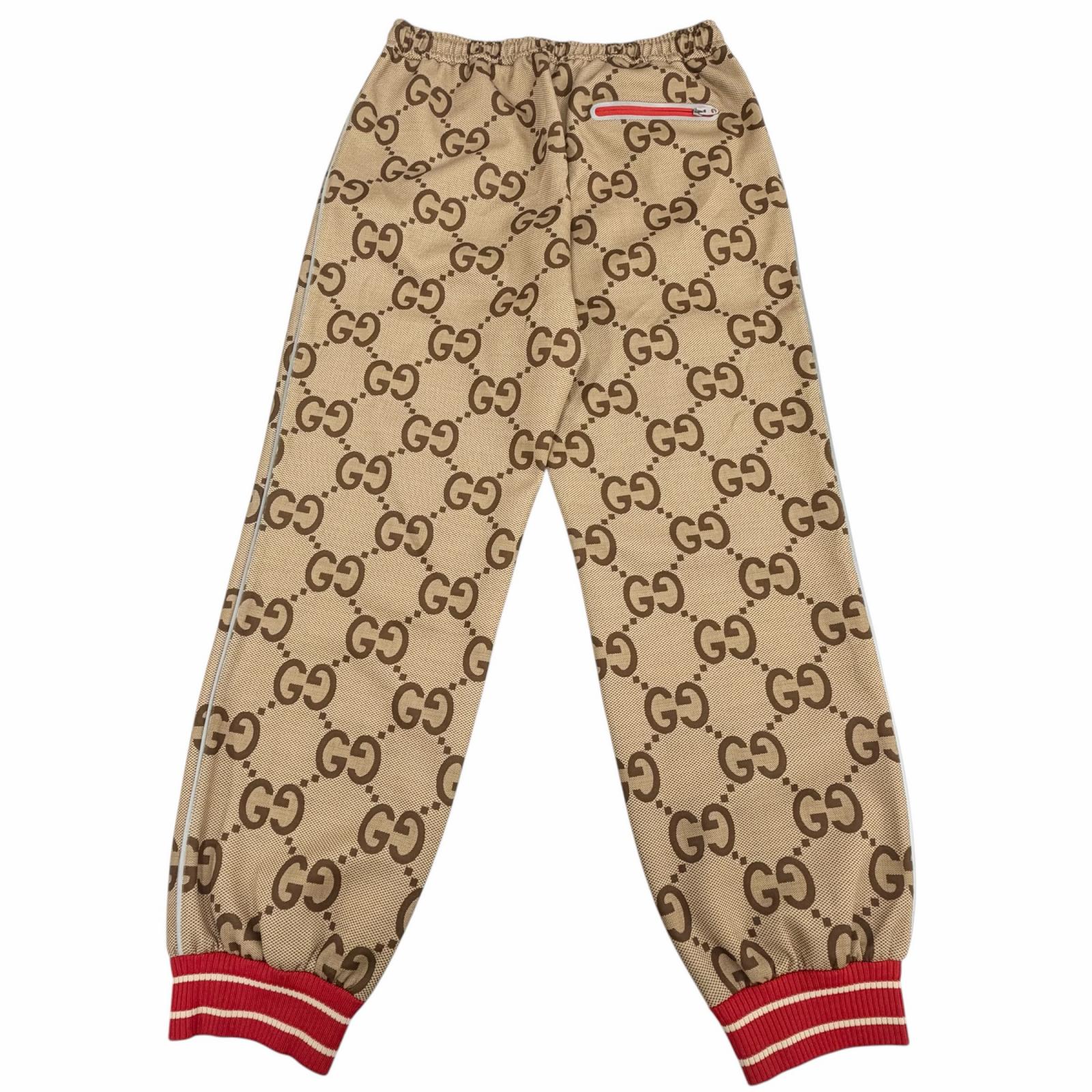グッチ ジャンボGGモノグラム ポリエステル パンツ