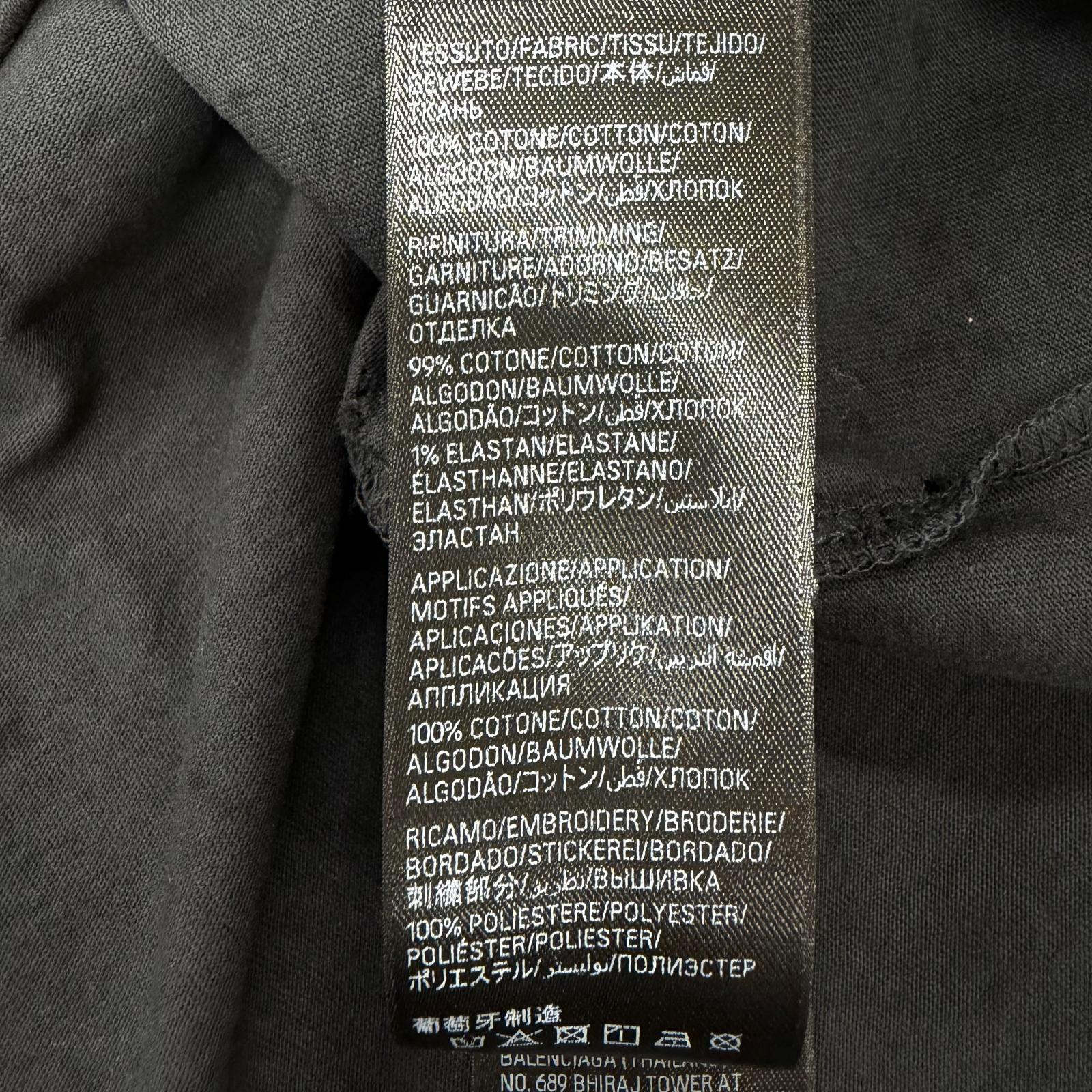 バレンシアガ コットンTシャツ