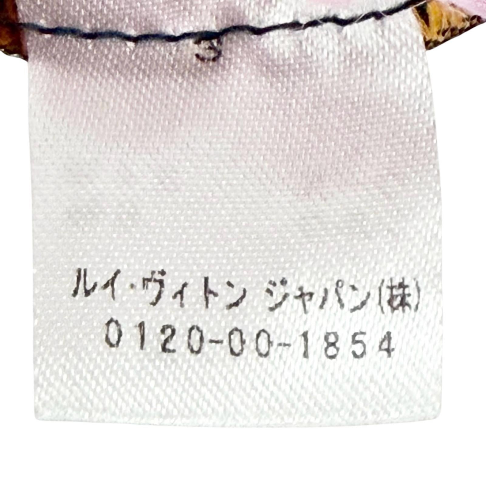 ルイヴィトン エシャルプロゴマニアモノグラム ウールシルクマフラー