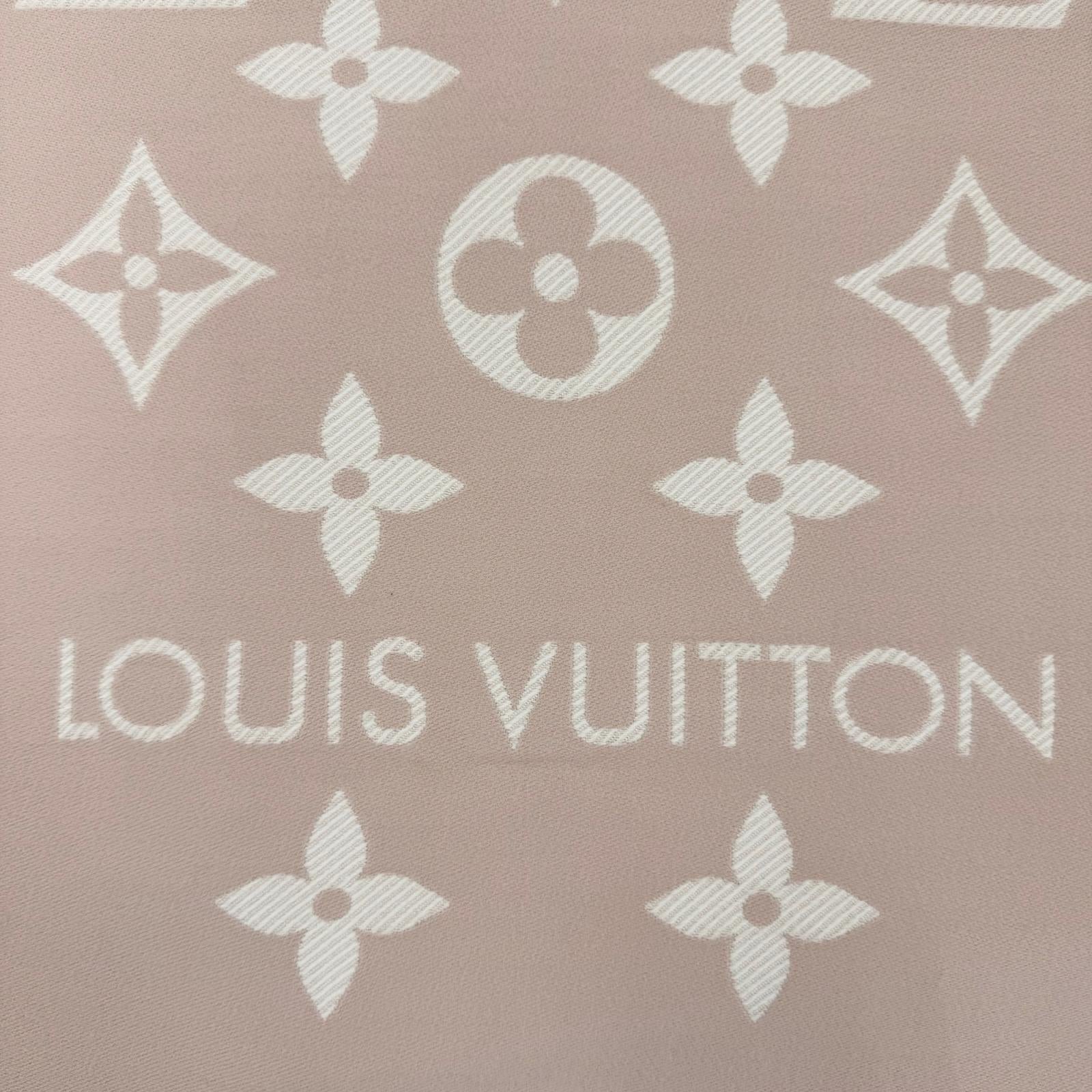 ルイヴィトン LVエッセンシャル ウールマフラー