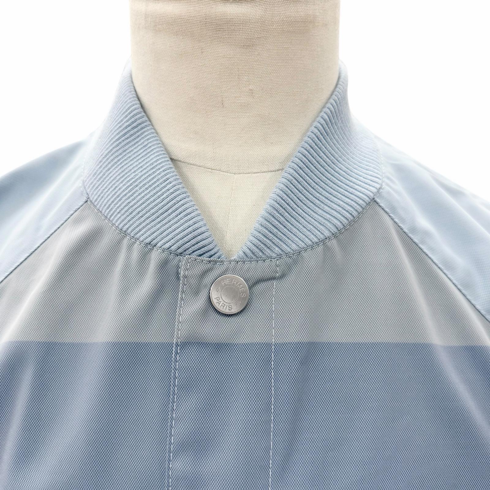 エルメス BLOUSON BORDS-COTES CAMBRIDGE ポリエステル ジャケット