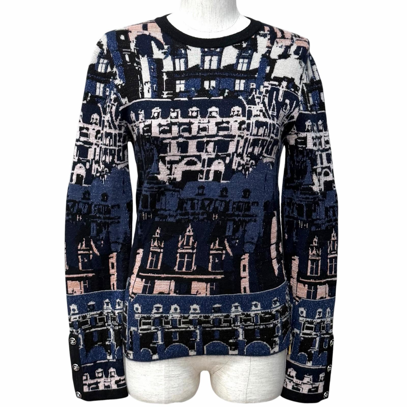 シャネル カシミヤブレンドニットトップス