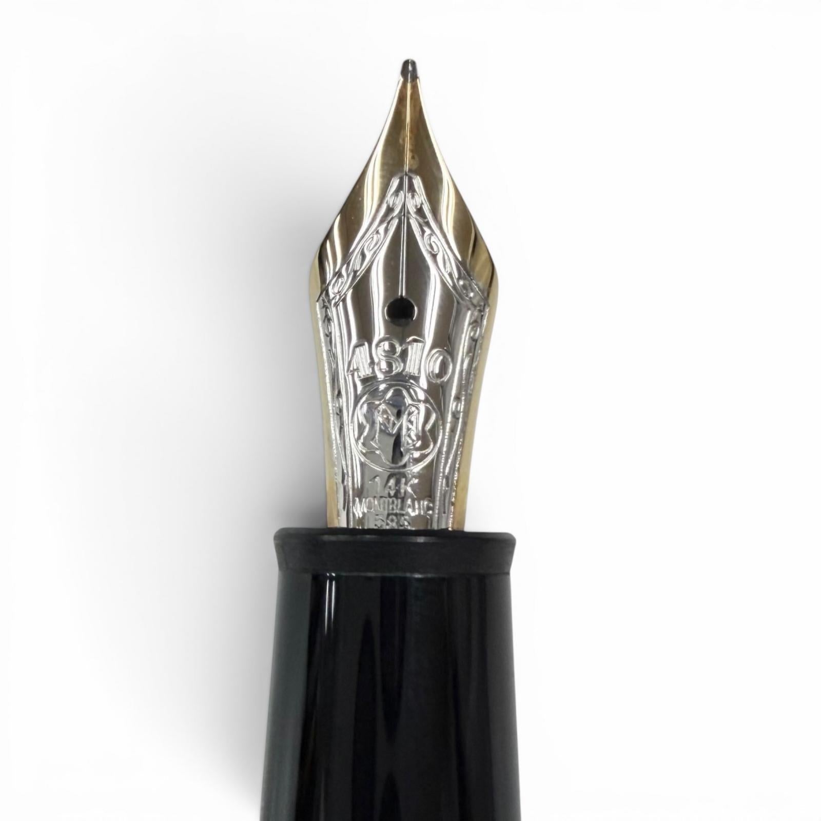 モンブラン マイスターシュテュック145クラシックプラチナライン 万年筆