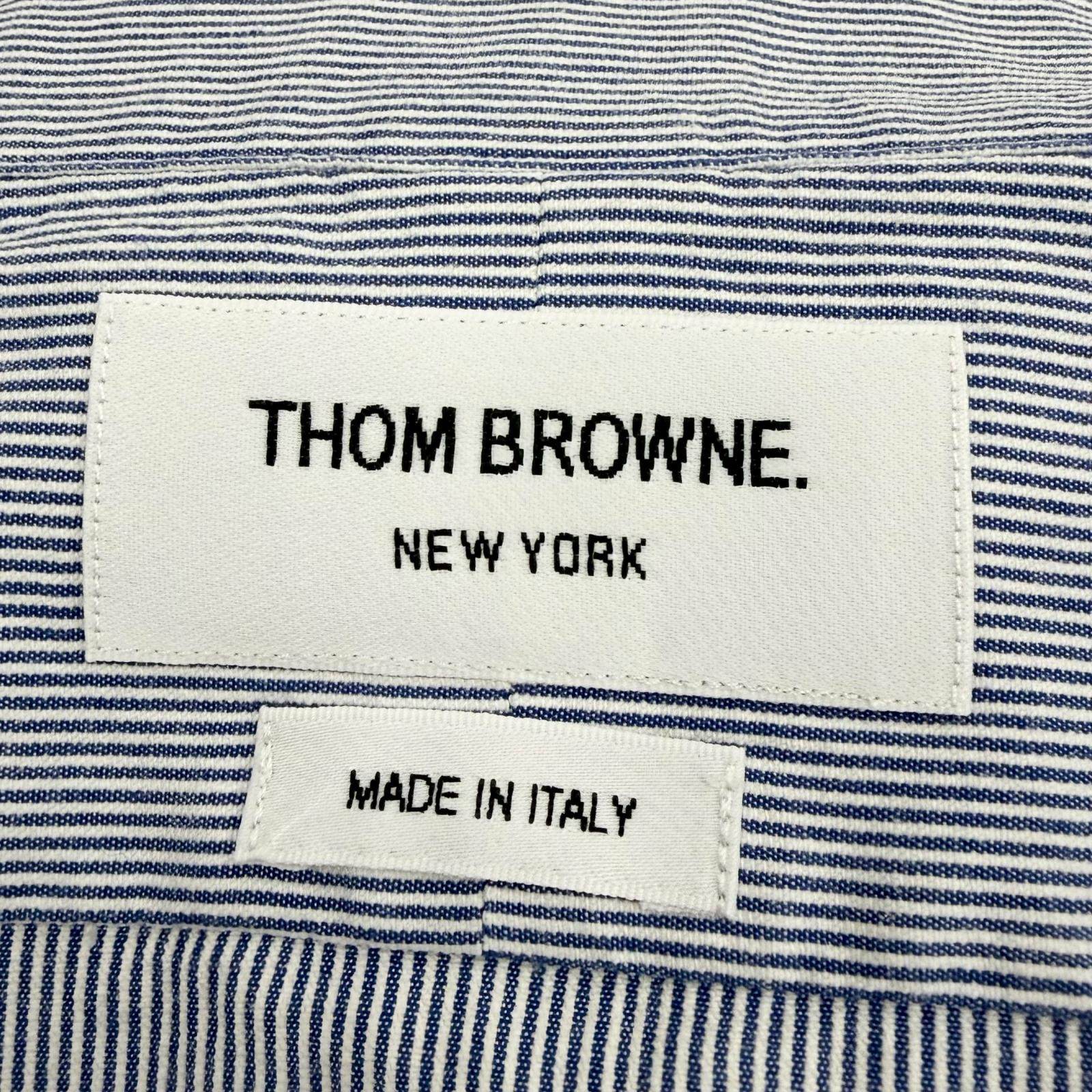 トムブラウン コットン半袖シャツ
