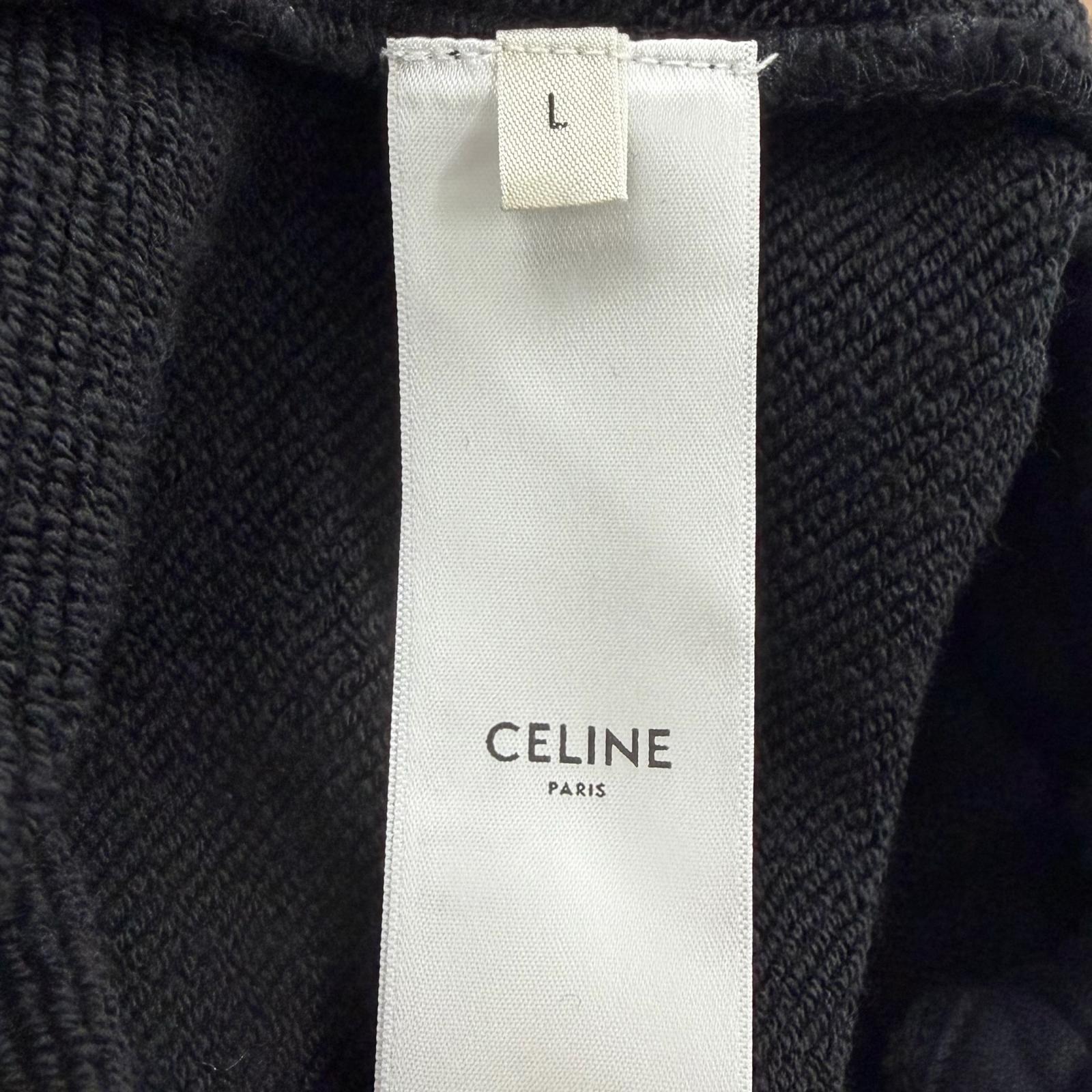 セリーヌ コットンカシミヤパンツ