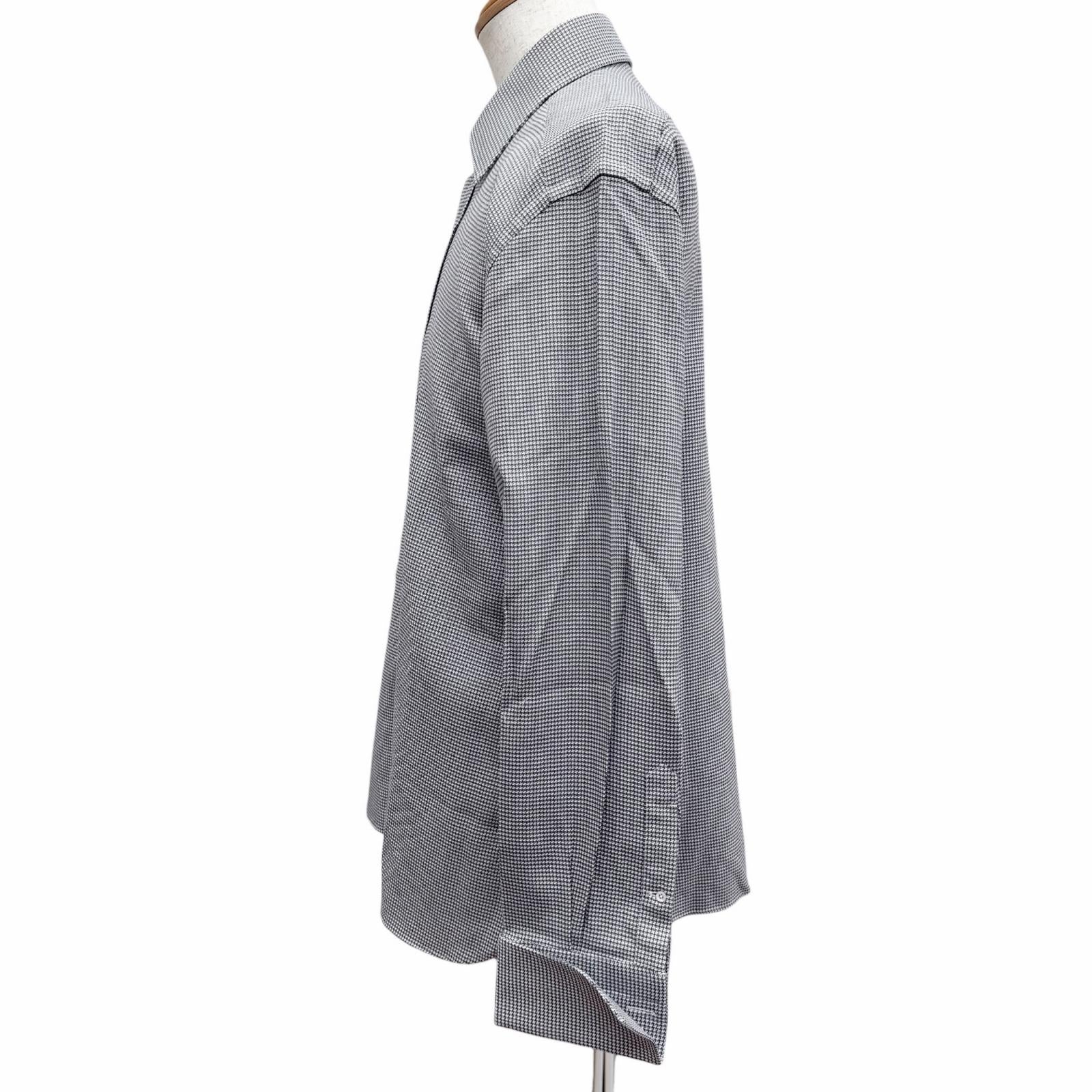 トムフォード チェック コットンシャツ