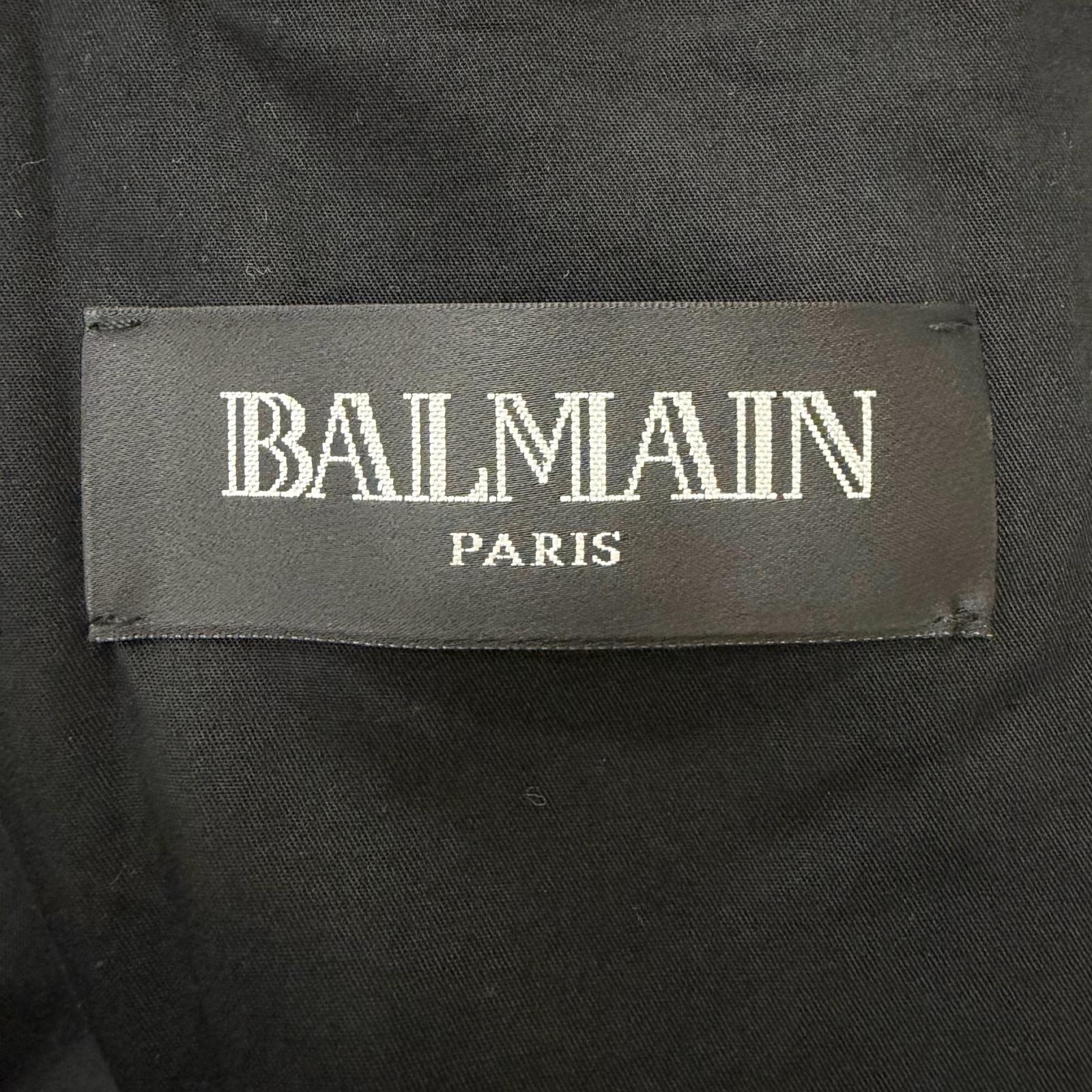 バルマン ヌバック ラムレザー ジャケット