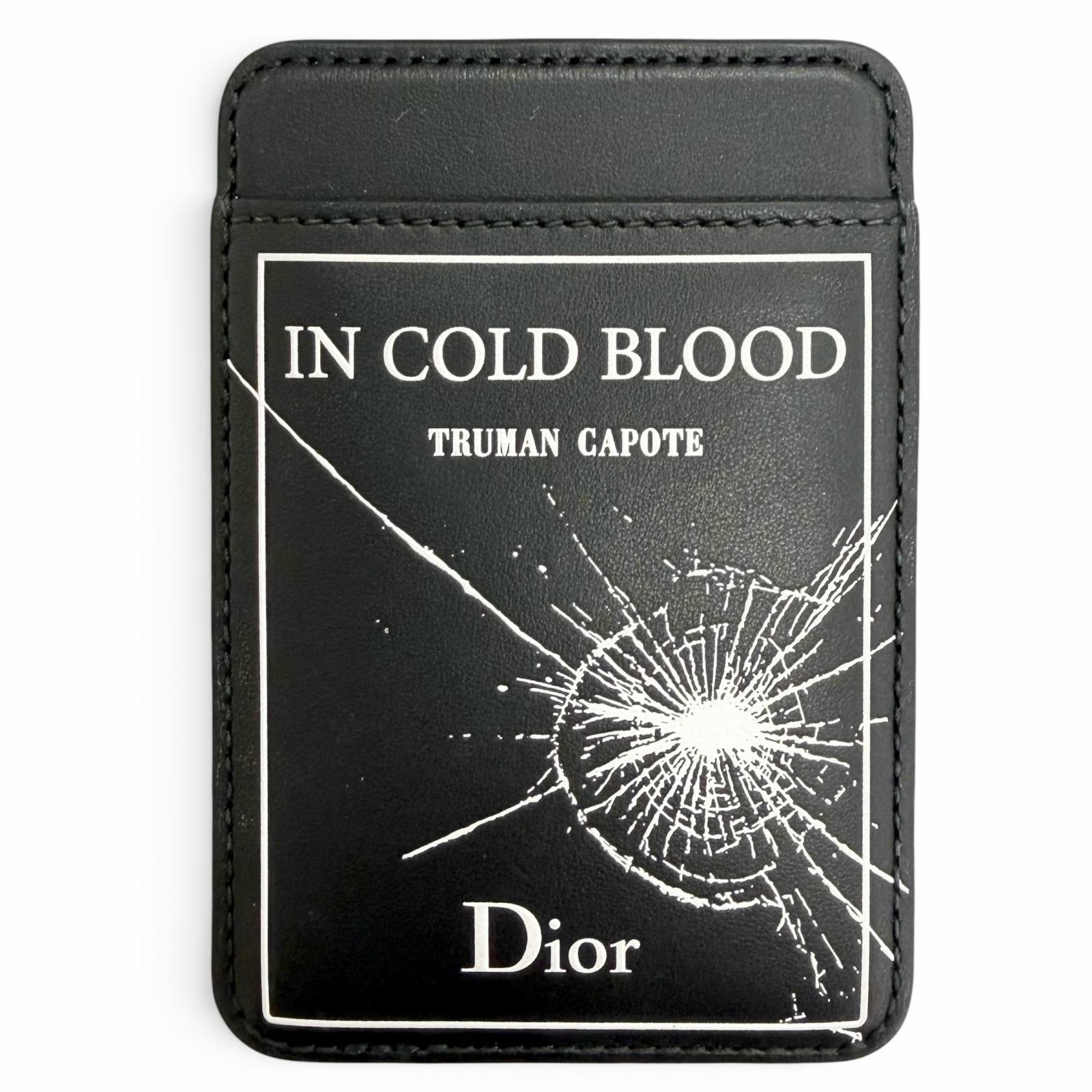 ディオール In Cold Blood レザーカードケース