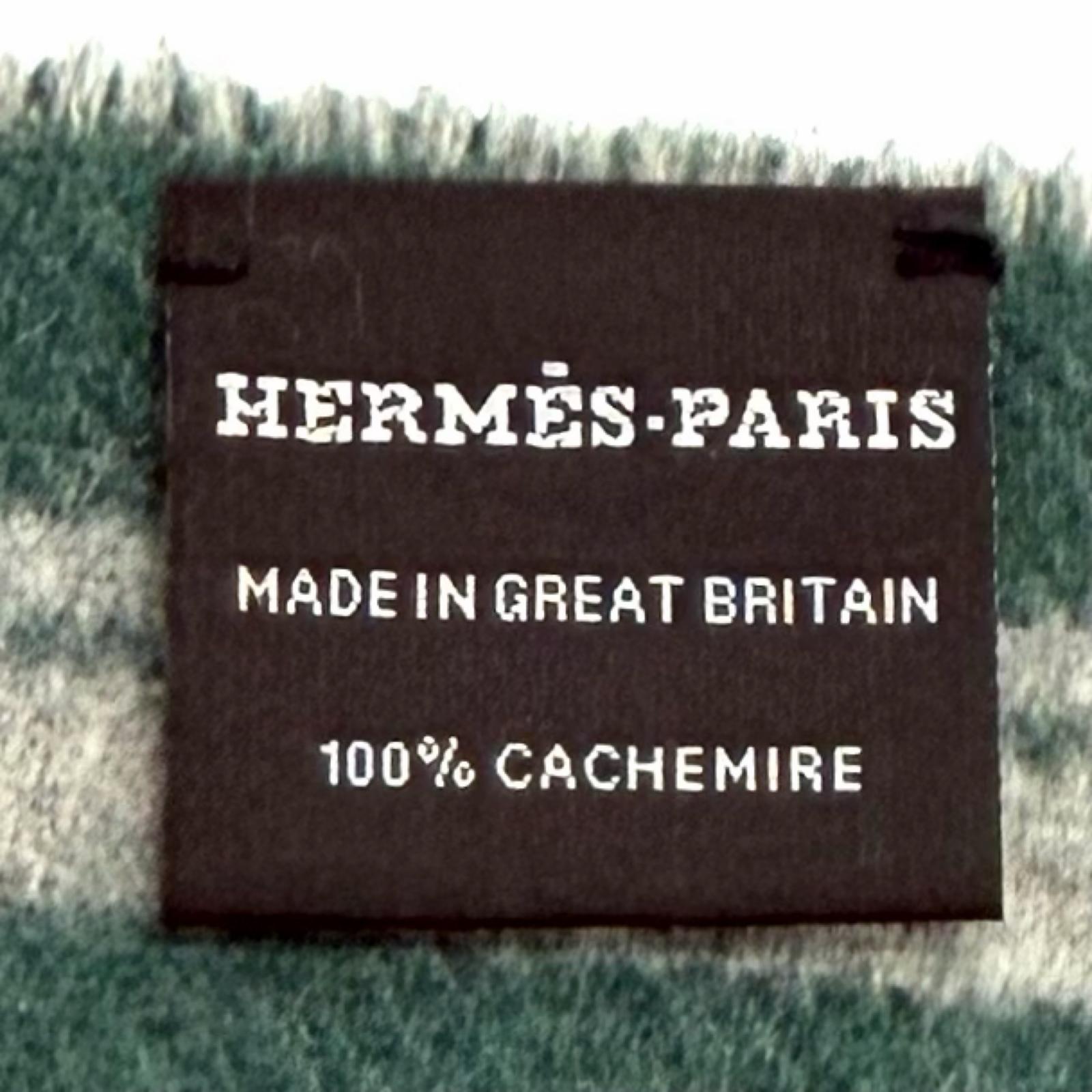 エルメス バンドドゥルポ カシミヤ スカーフ