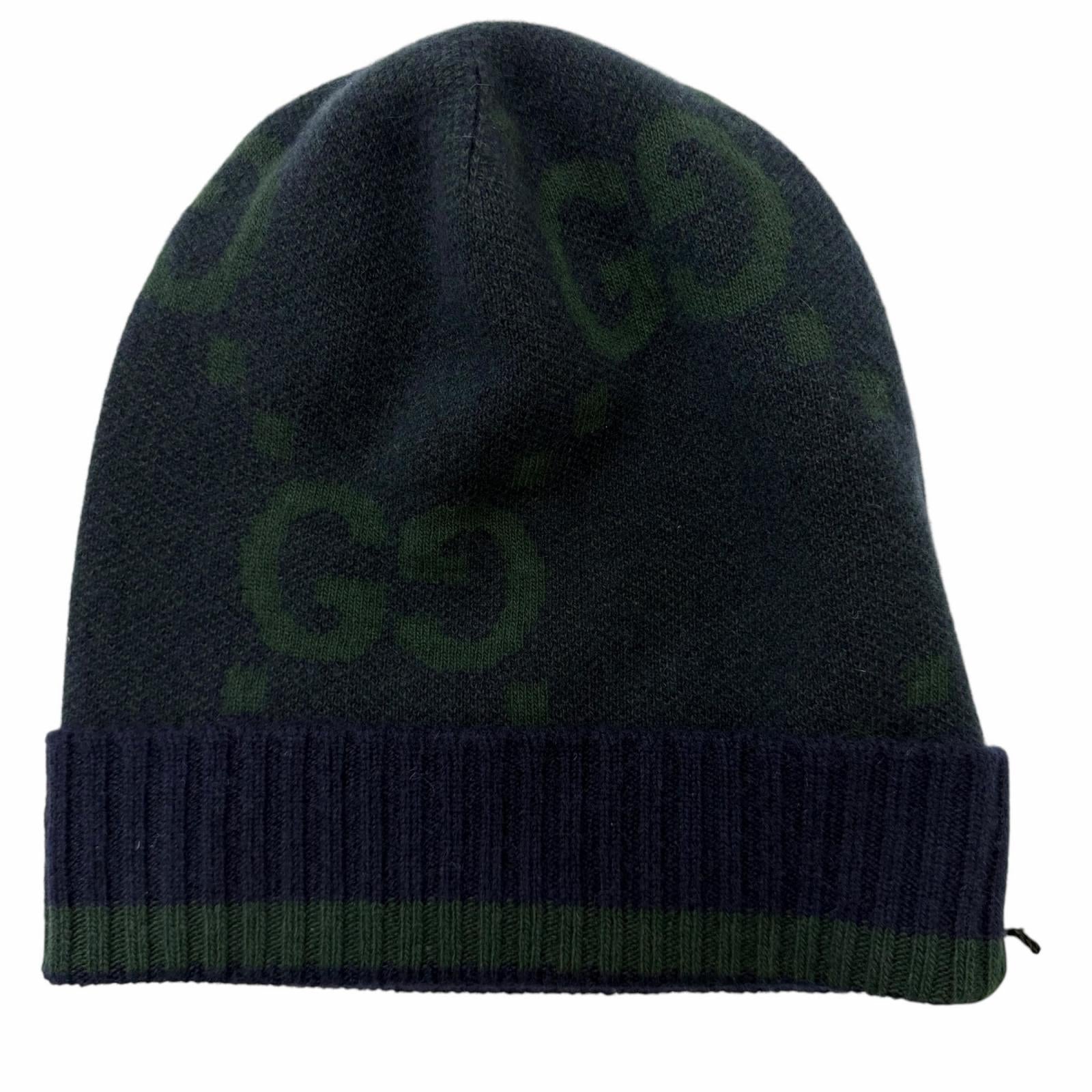 グッチ ジャンボGG カシミヤニットキャップ
